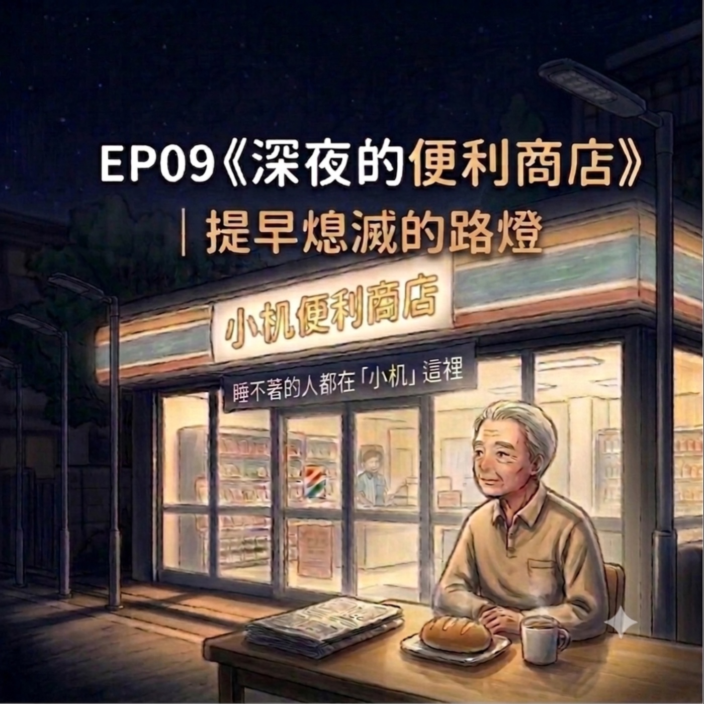 EP09《深夜的便利商店》|提早熄滅的路燈 episode artwork