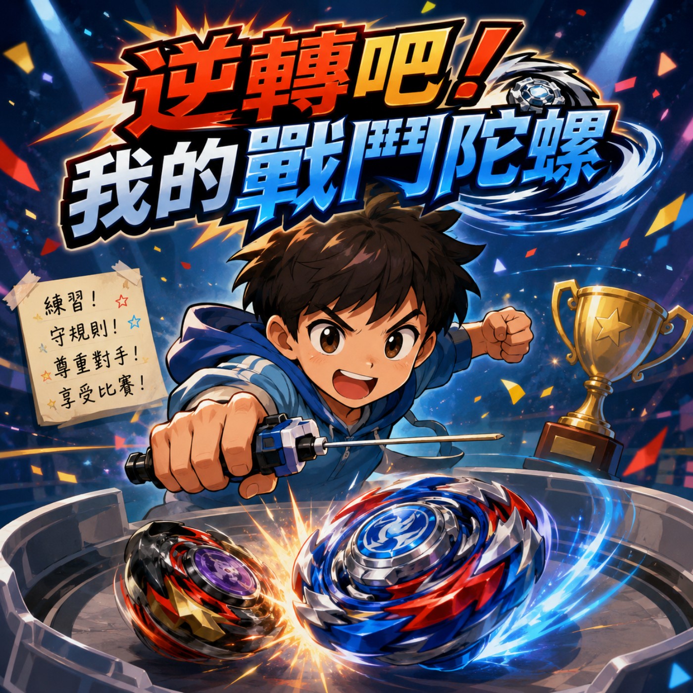 《逆轉吧！我的戰鬥陀螺》｜晚安故事時間 episode artwork