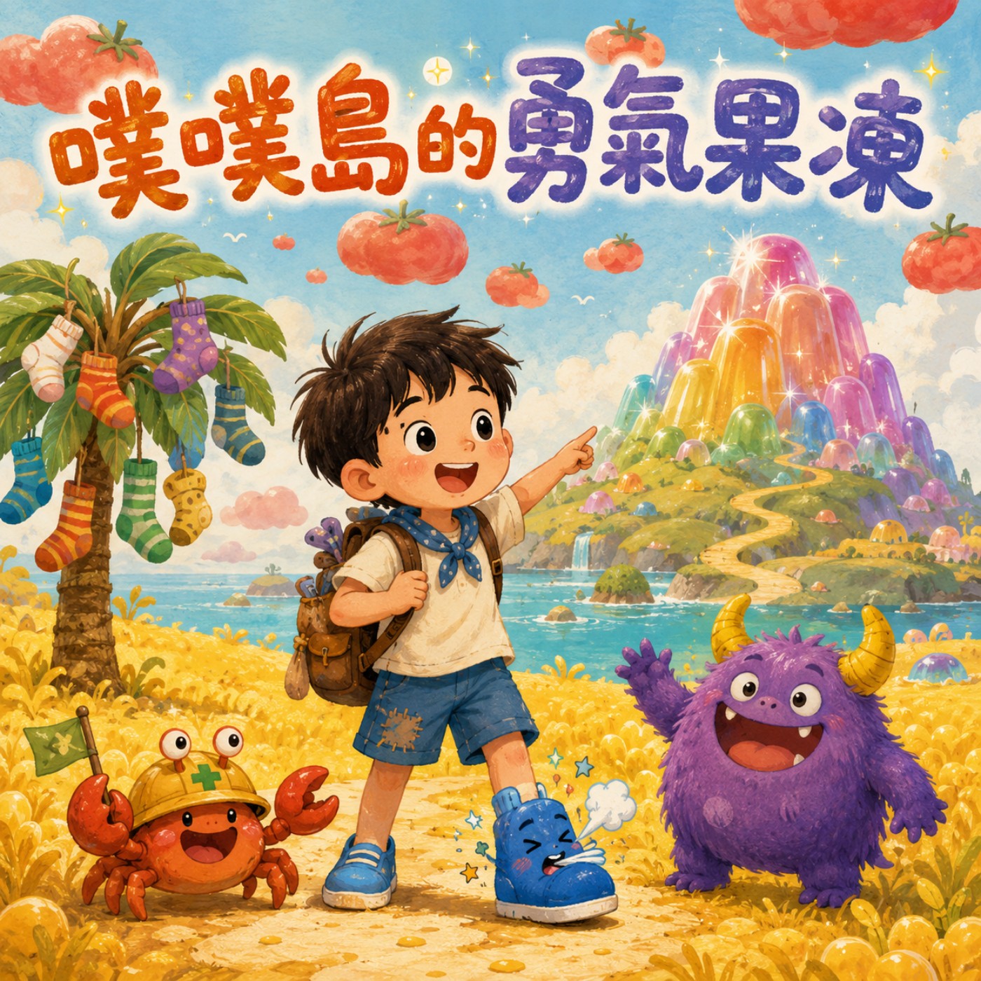《噗噗島的勇氣果凍》｜晚安故事時間 episode artwork