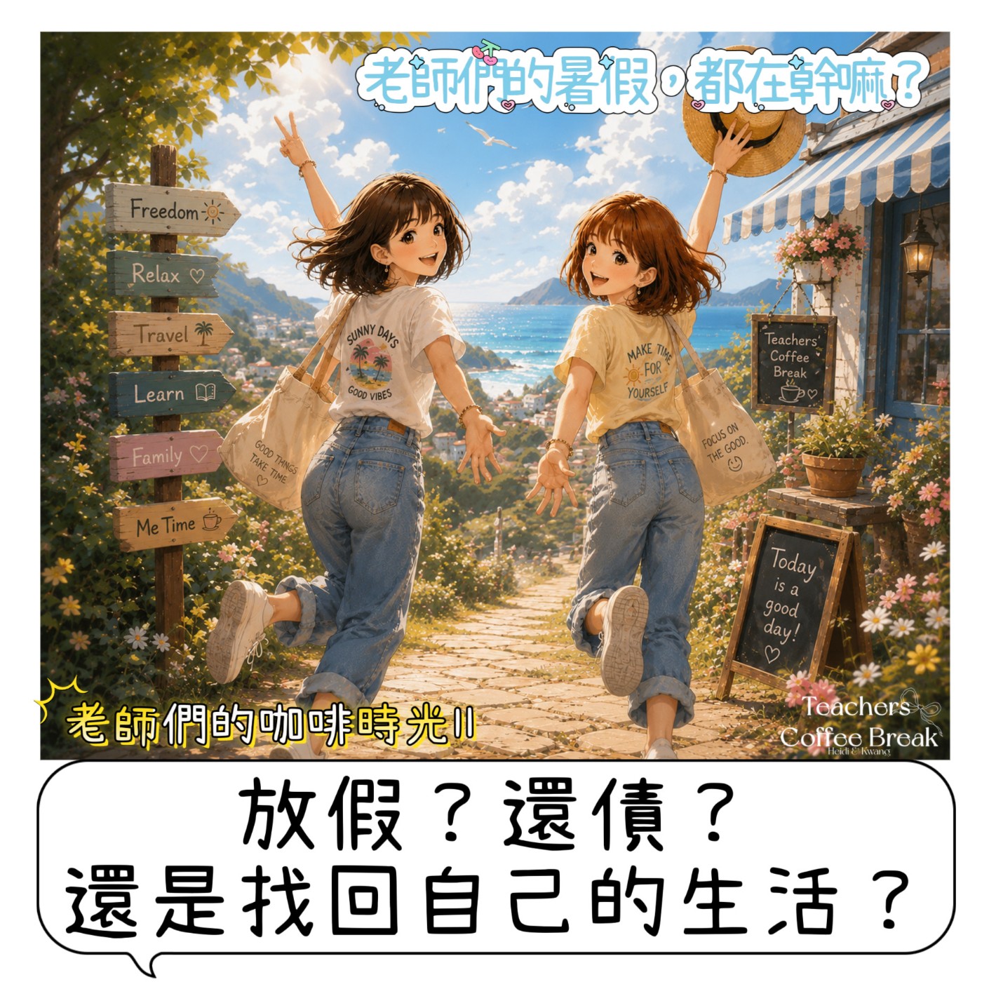 🎧 老師們的咖啡時光II Podcast｜第十一集 EP11｜老師的暑假，都在幹嘛? episode artwork