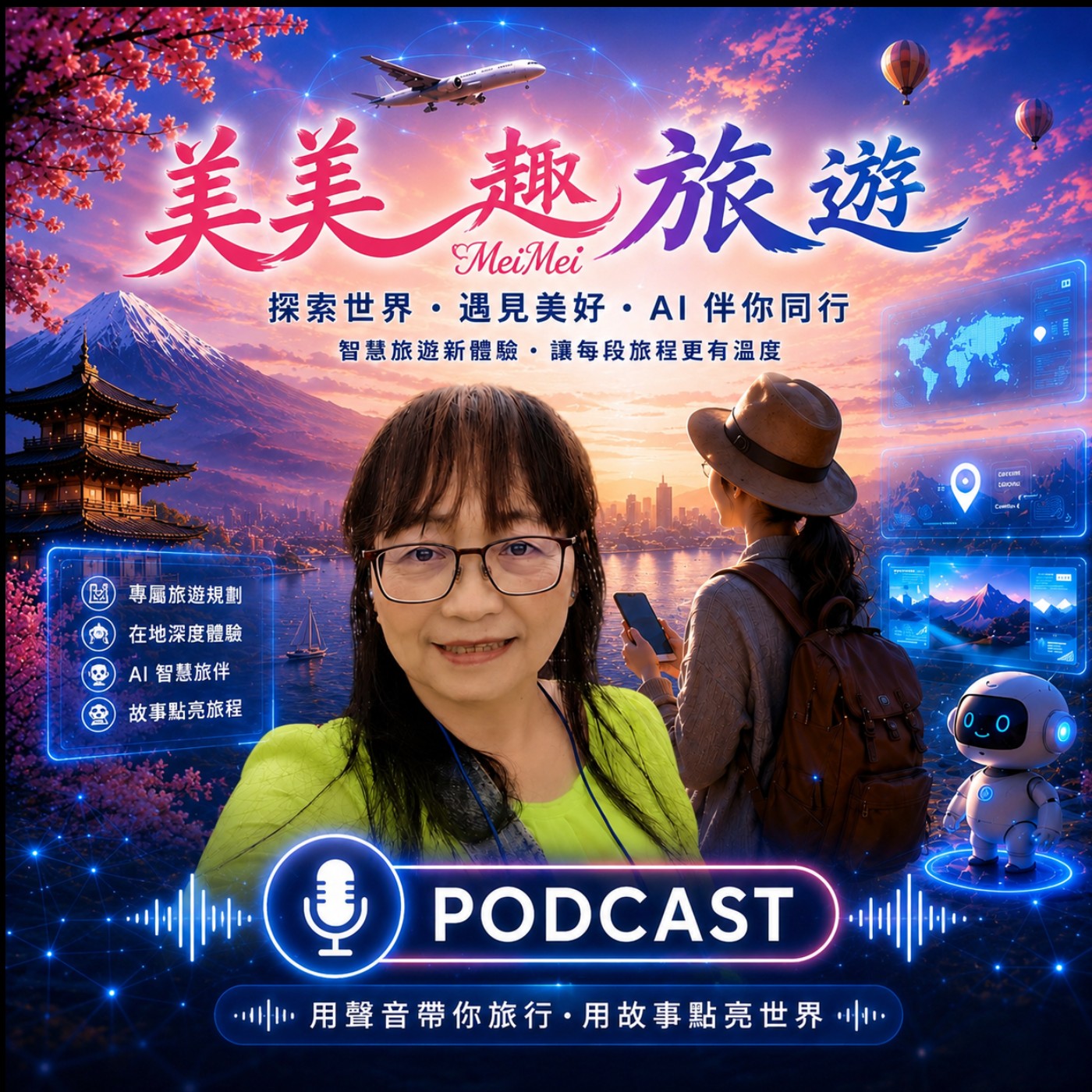 美美Mei Mei趣旅遊 podcast artwork