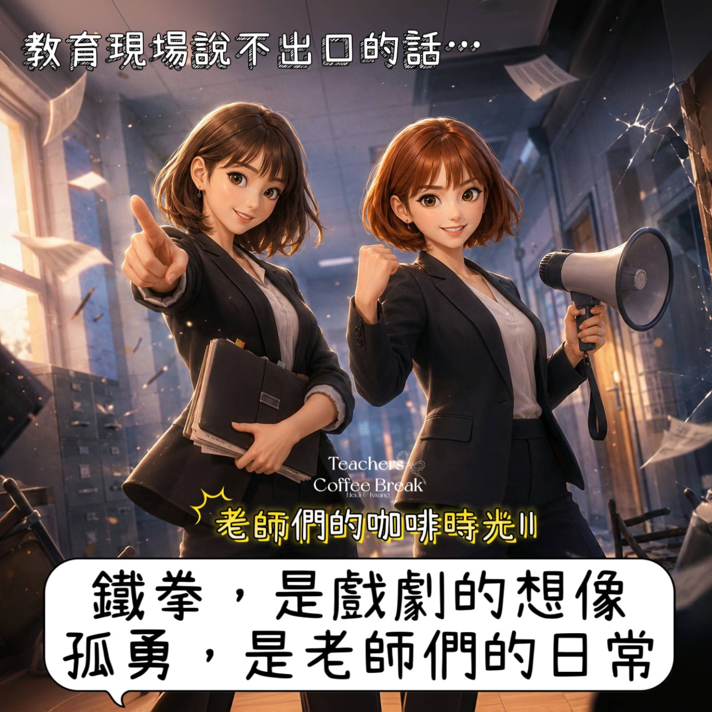 老師們的咖啡時光II Podcast｜第十二集 EP12｜教育現場說不出口的話 episode artwork