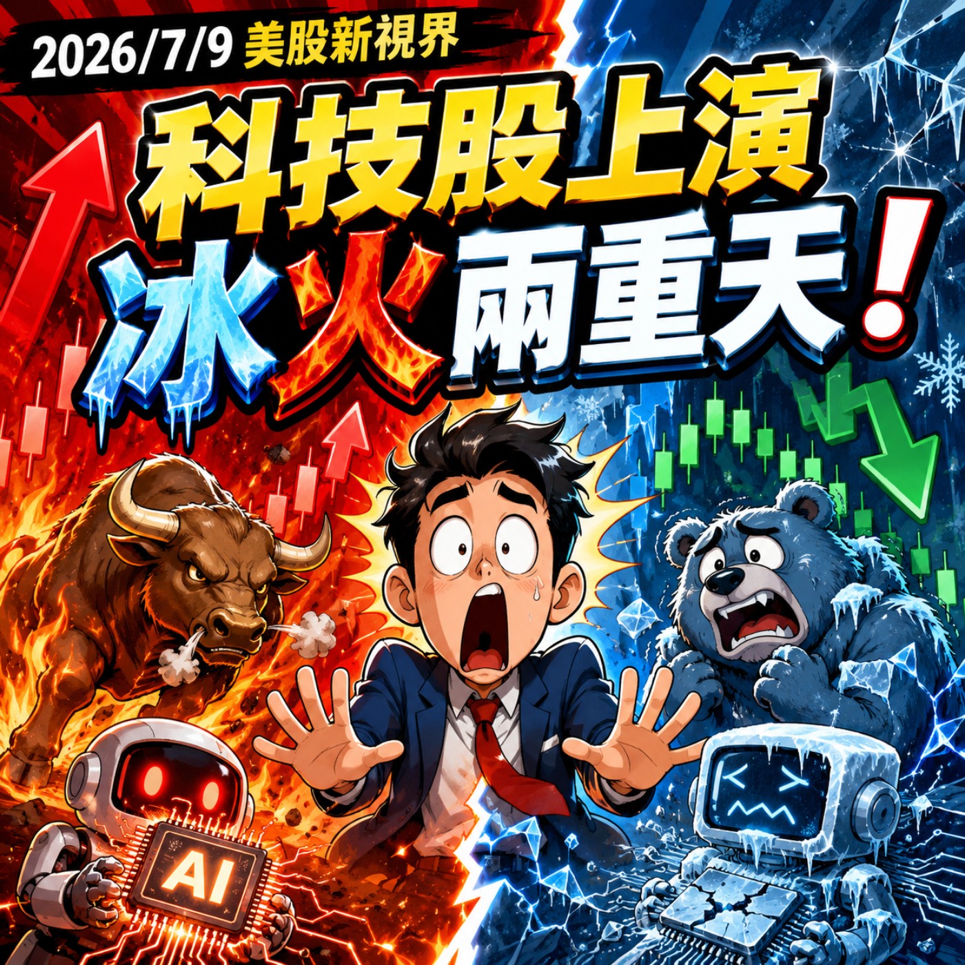 2026/7/9美股新視界:科技股上演冰火兩重天! episode artwork