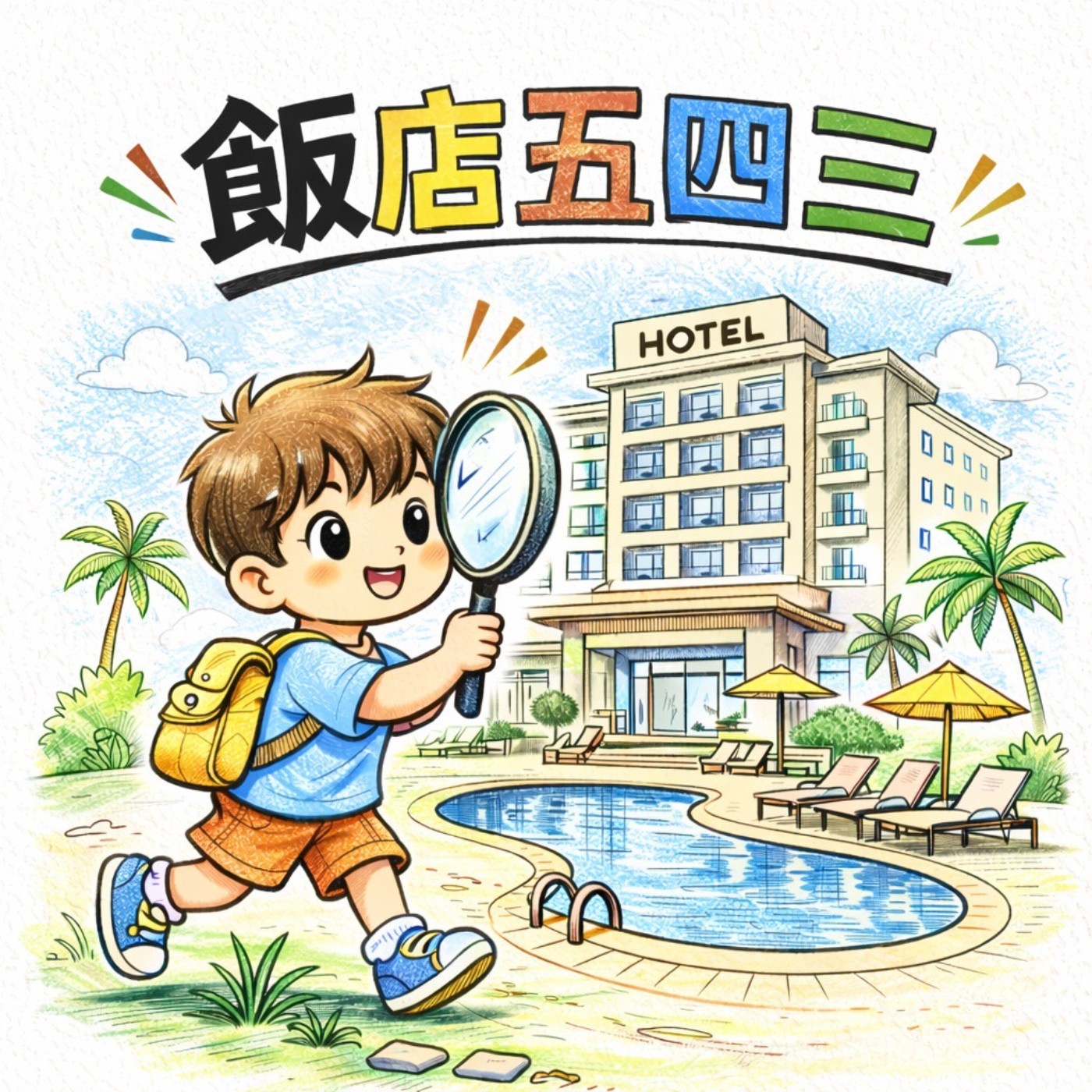 【飯店五四三】飯店都有誤開門的問題請大家一起改進喂～回房發現房門沒關上趕快先查看貴重物品！不要提出珍奶不加珍珠的要求！ episode artwork