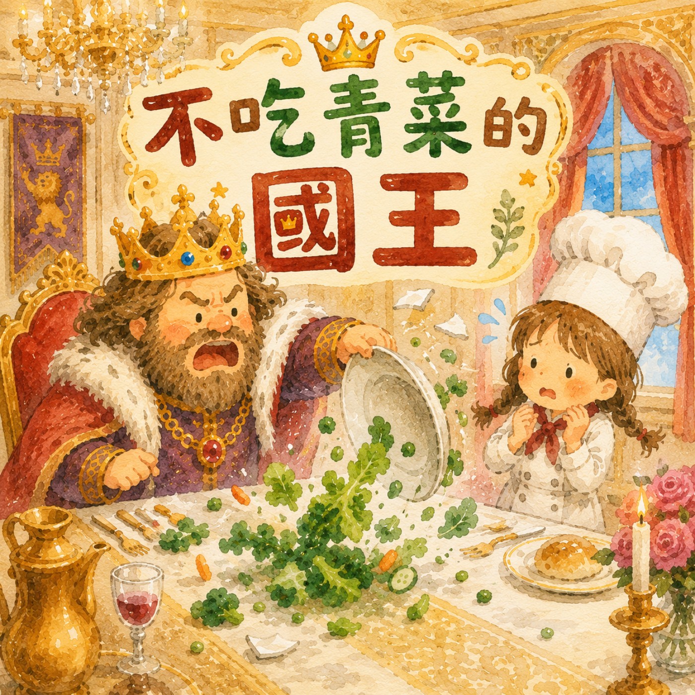 故事返校日－🥬 不吃青菜的國王 (適合低年級、學齡前)