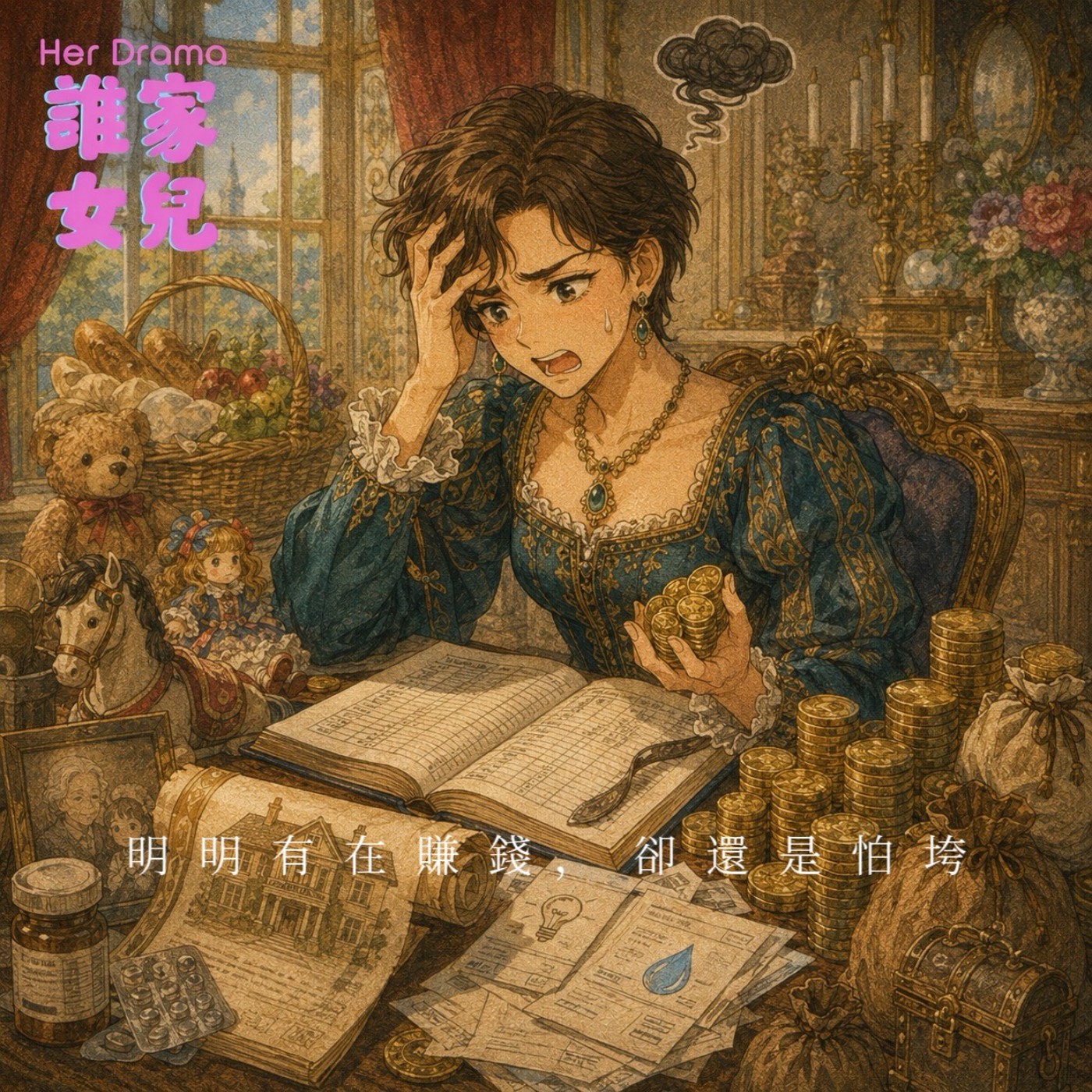 EP.58 腦內破產｜明明有在賺錢，卻還是怕垮（feat. 心理師 鄭曉彤） episode artwork