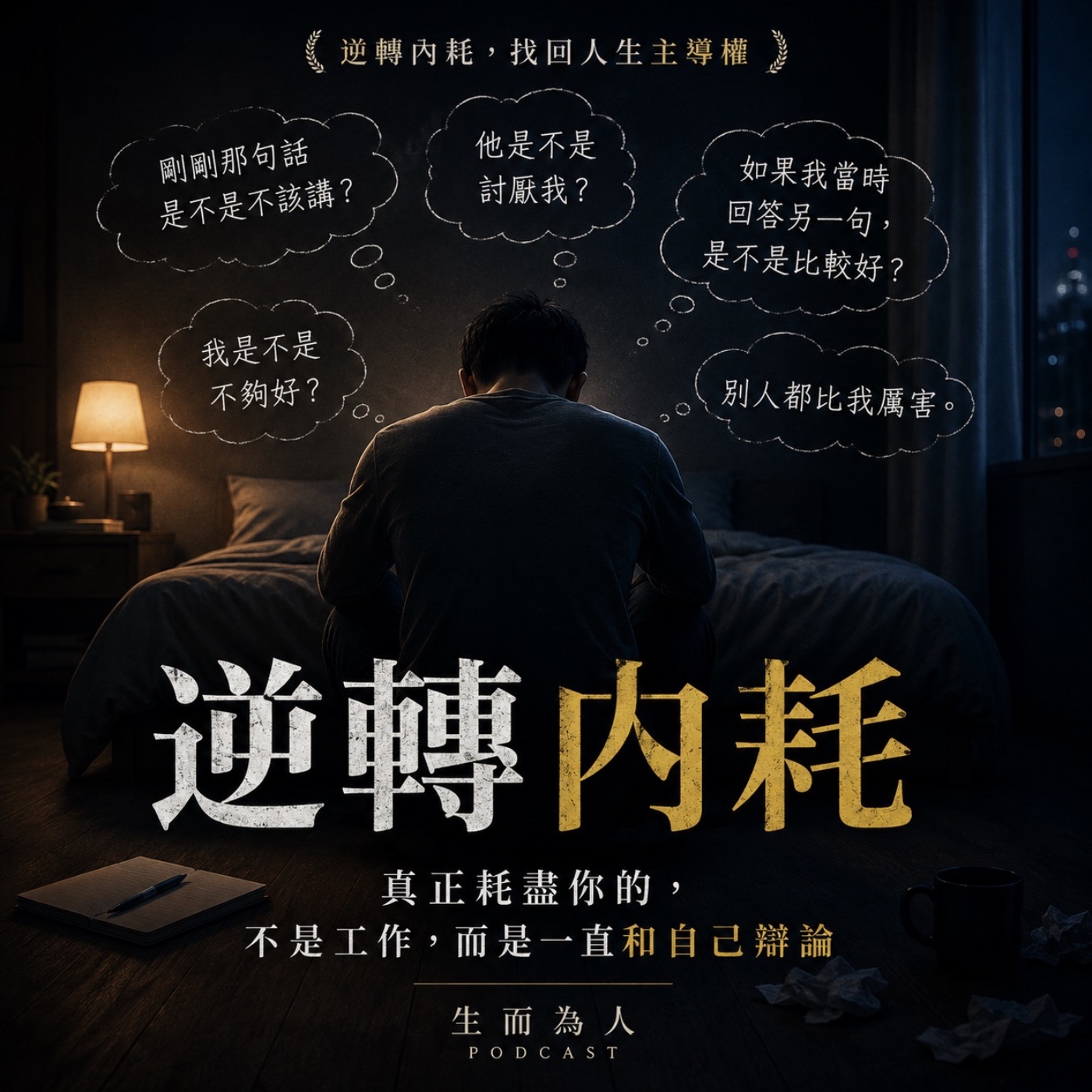 EP77 逆轉內耗：真正耗盡你的，不是工作，而是一直和自己辯論 episode artwork