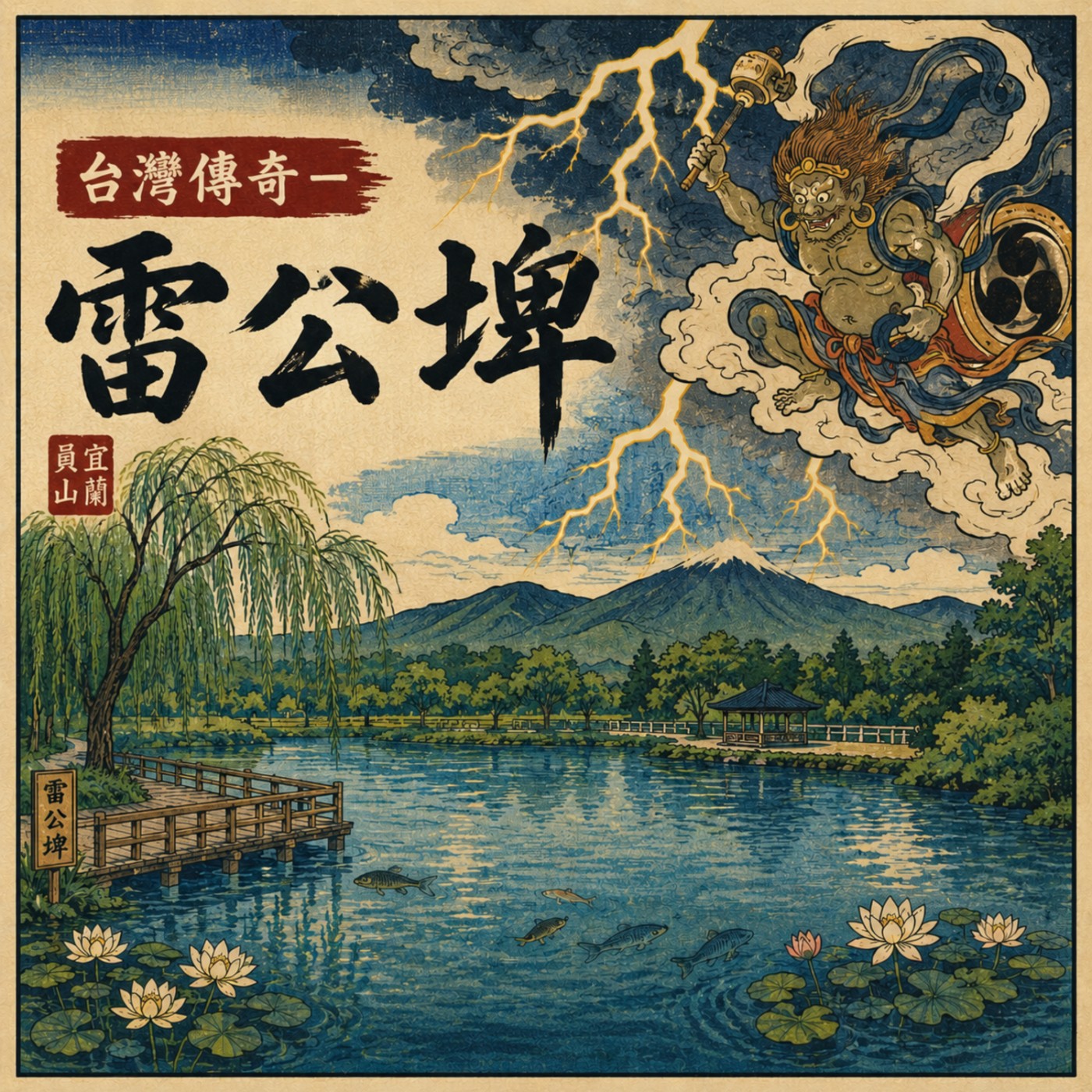 台灣傳奇 － ⚡雷公埤 (宜蘭傳說) (適合所有年齡層認識在地文化)