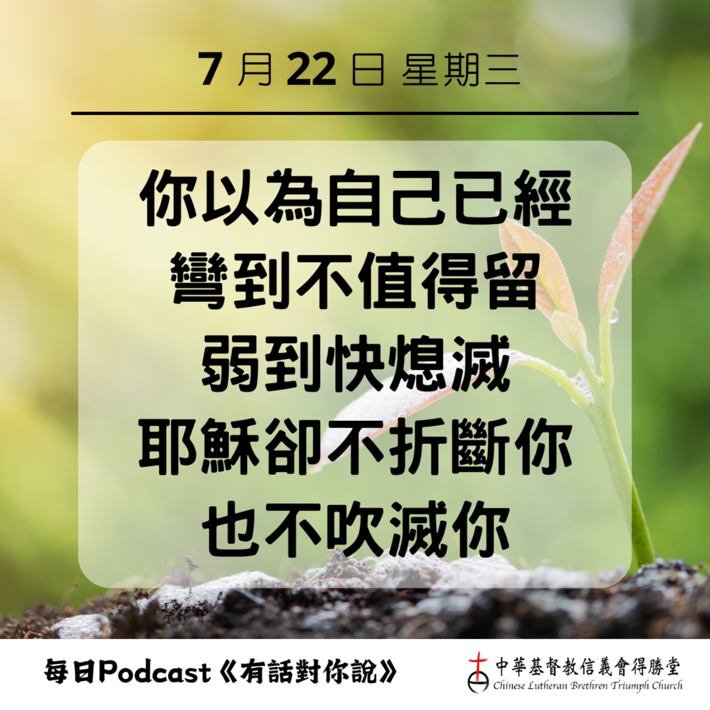 20260722耶穌保護我們到底 episode artwork