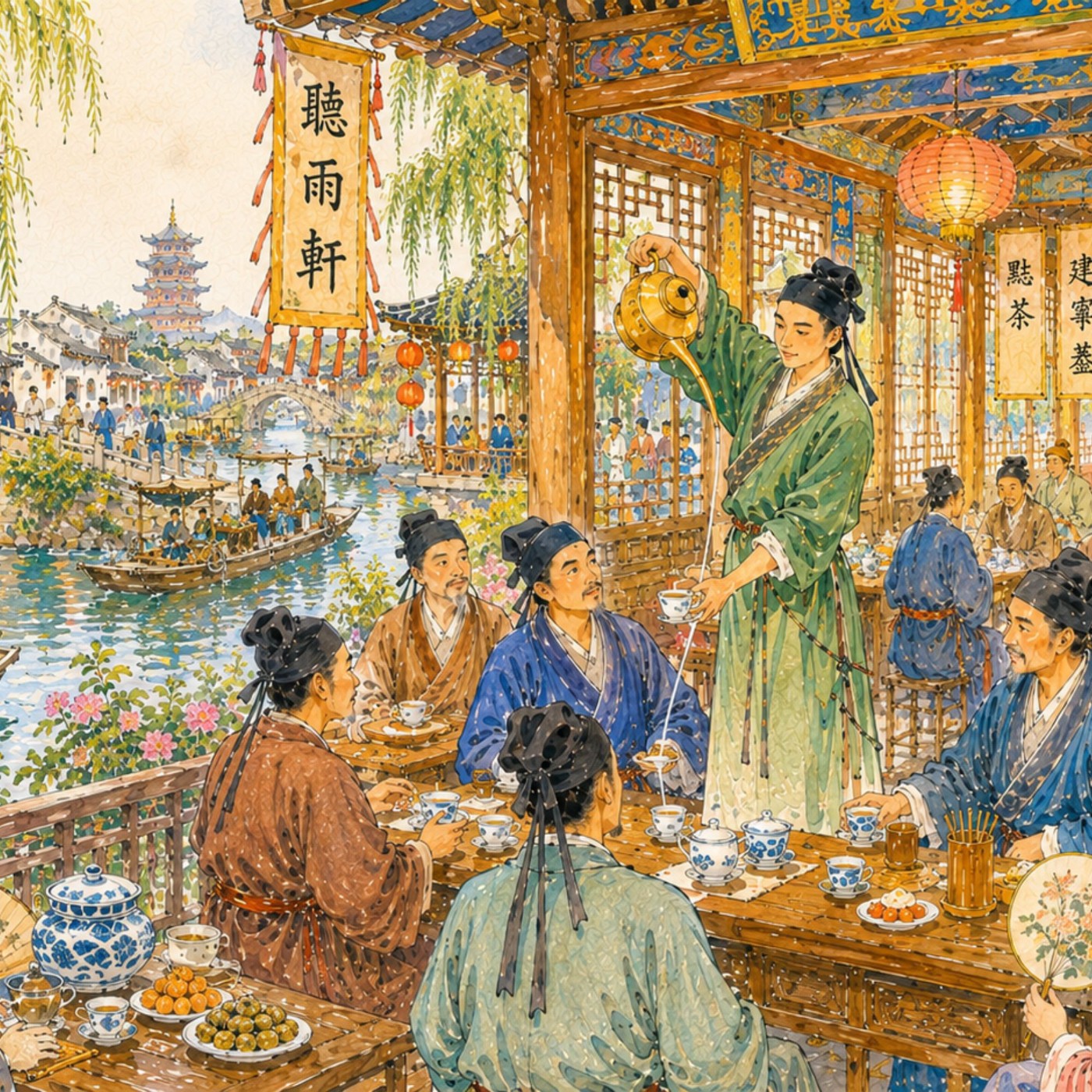在宋朝的水鄉小鎮，我決定什麼都不做，只吃美食 episode artwork