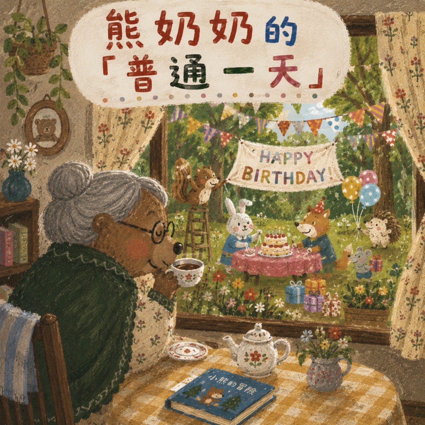 EP30. 【熊奶奶地圖屋】熊奶奶的「普通一天」｜其實我早就知道你在愛我囉！