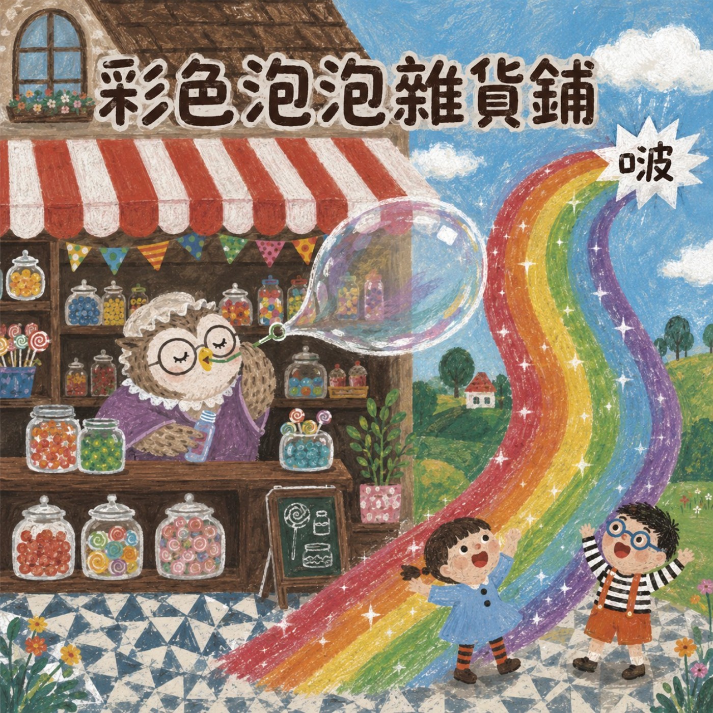 EP17. 孩子不愛分享怎麼辦？彩色泡泡雜貨鋪：教孩子體驗「分享」的快樂