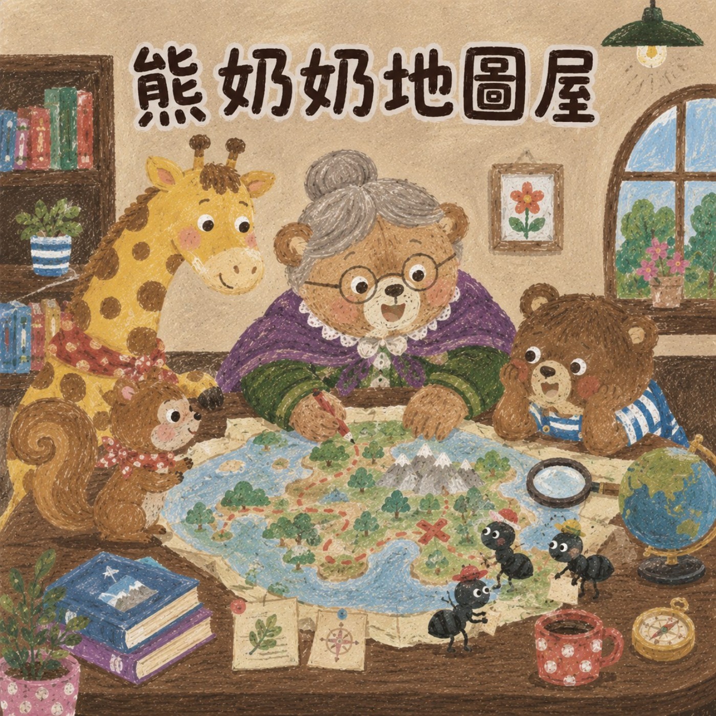 EP20.【熊奶奶地圖屋】世界很大，祕密很小