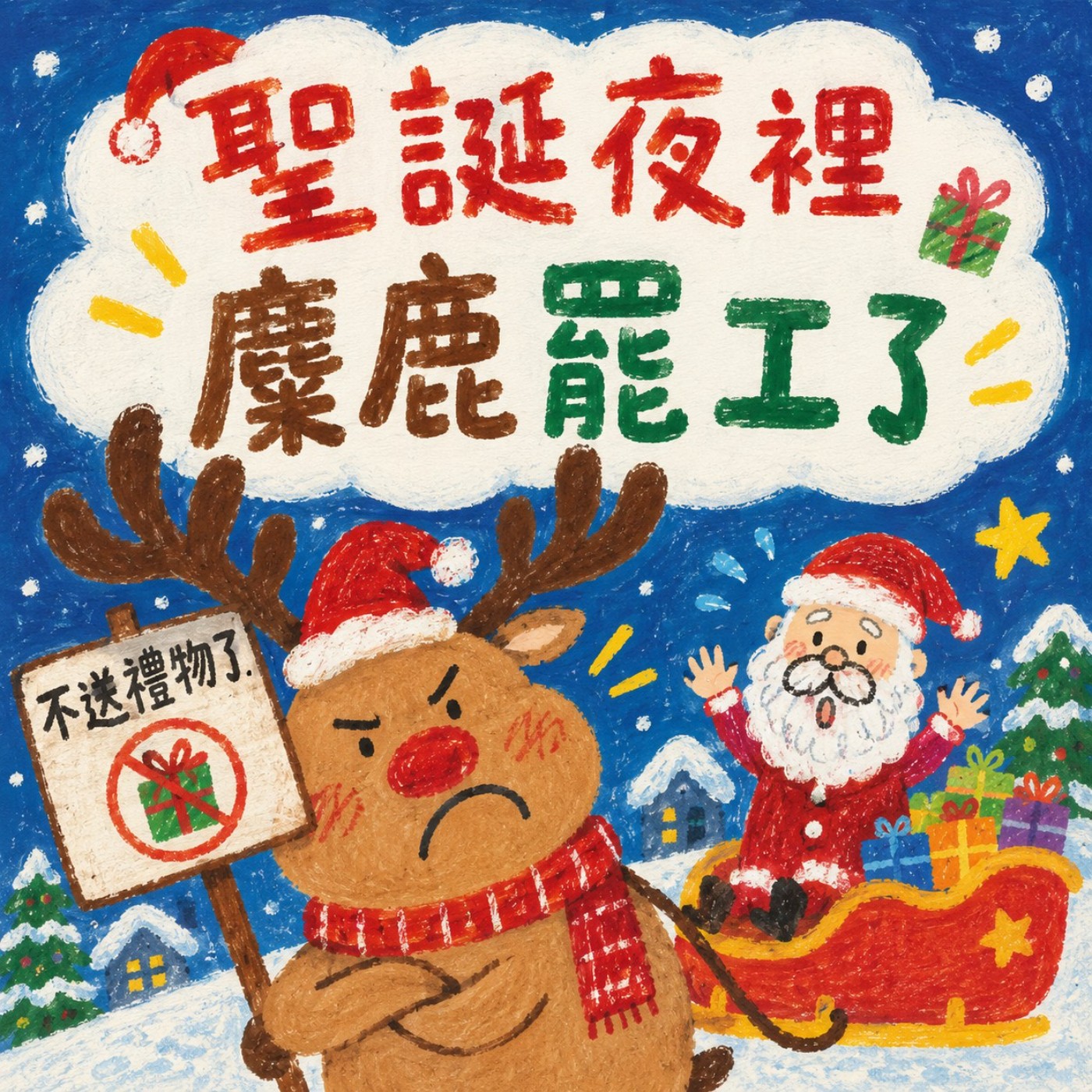 EP4	聖誕夜裡麋鹿罷工了