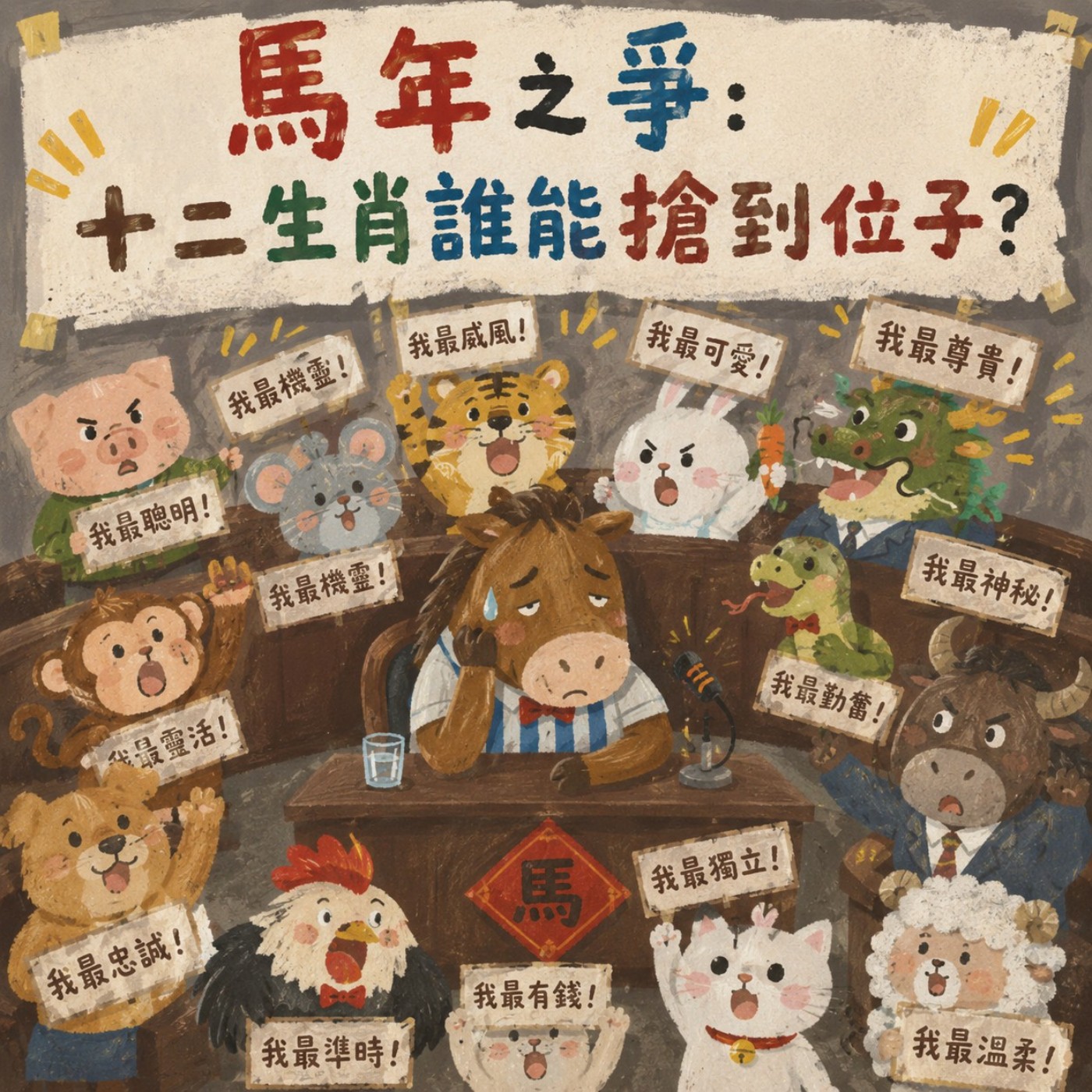 EP10. 【節慶故事】馬年之爭：十二生肖誰能搶到位子？
