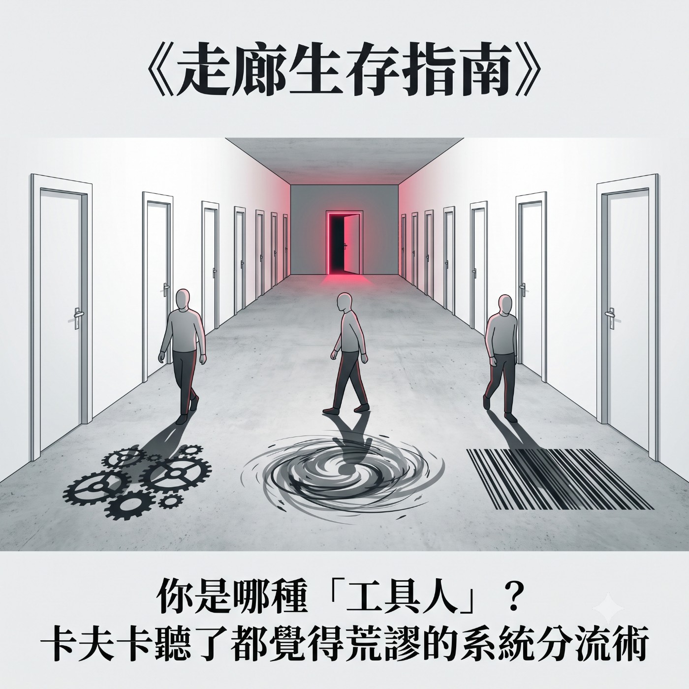 《走廊生存指南》:你是哪種「工具人」?卡夫卡聽了都覺得荒謬的系統分流術 episode artwork