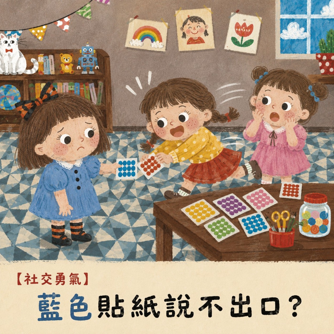 EP8. 藍色貼紙說不出口？【社交勇氣】練習把心裡話說出來