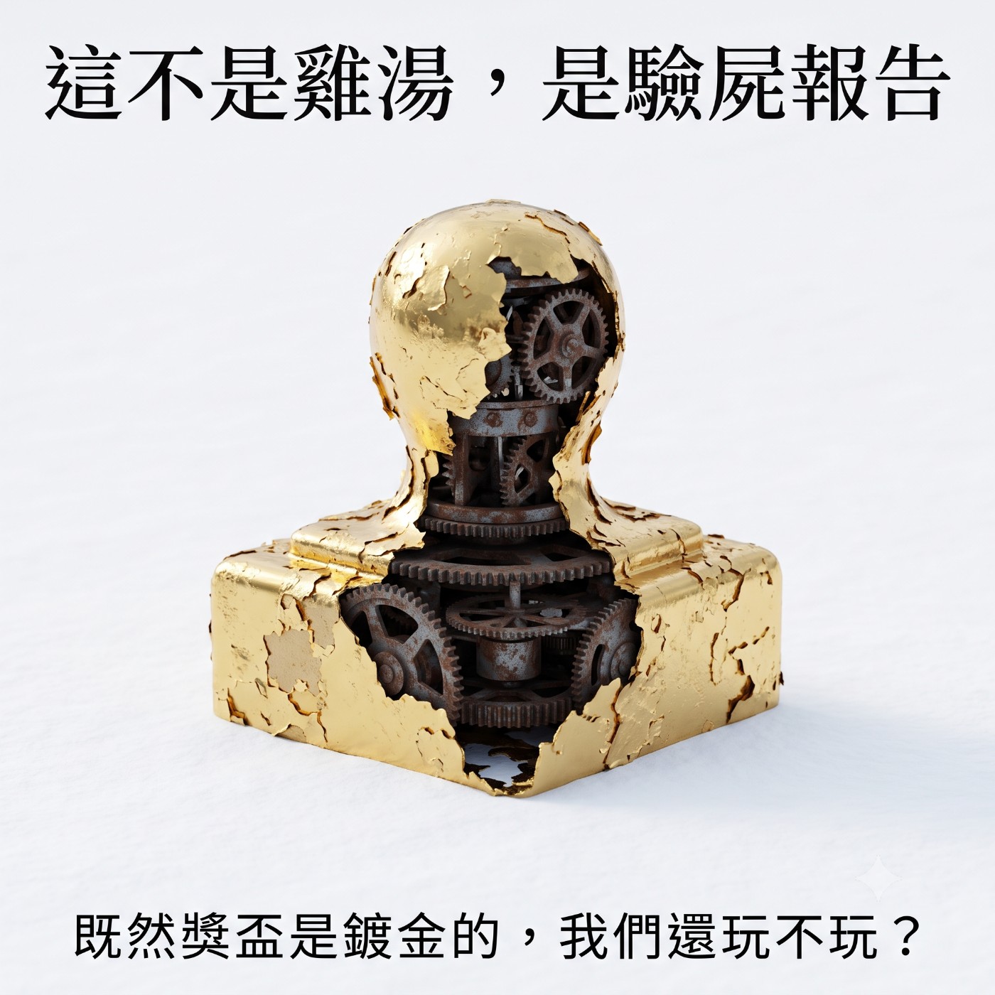 這不是雞湯,是驗屍報告:既然獎盃是鍍金的,我們還玩不玩? episode artwork