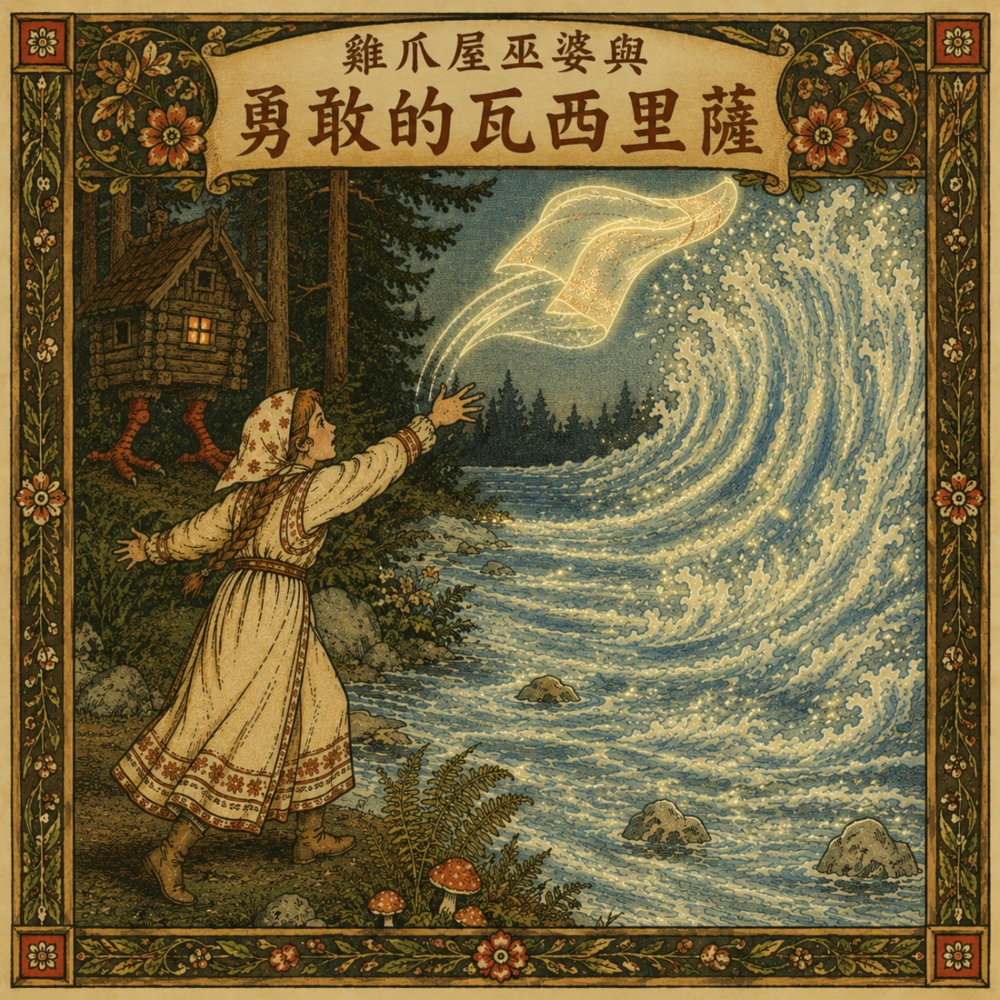故事返校日 － 🧹 雞爪屋巫婆與勇敢的瓦西里薩 (斯拉夫民間童話)