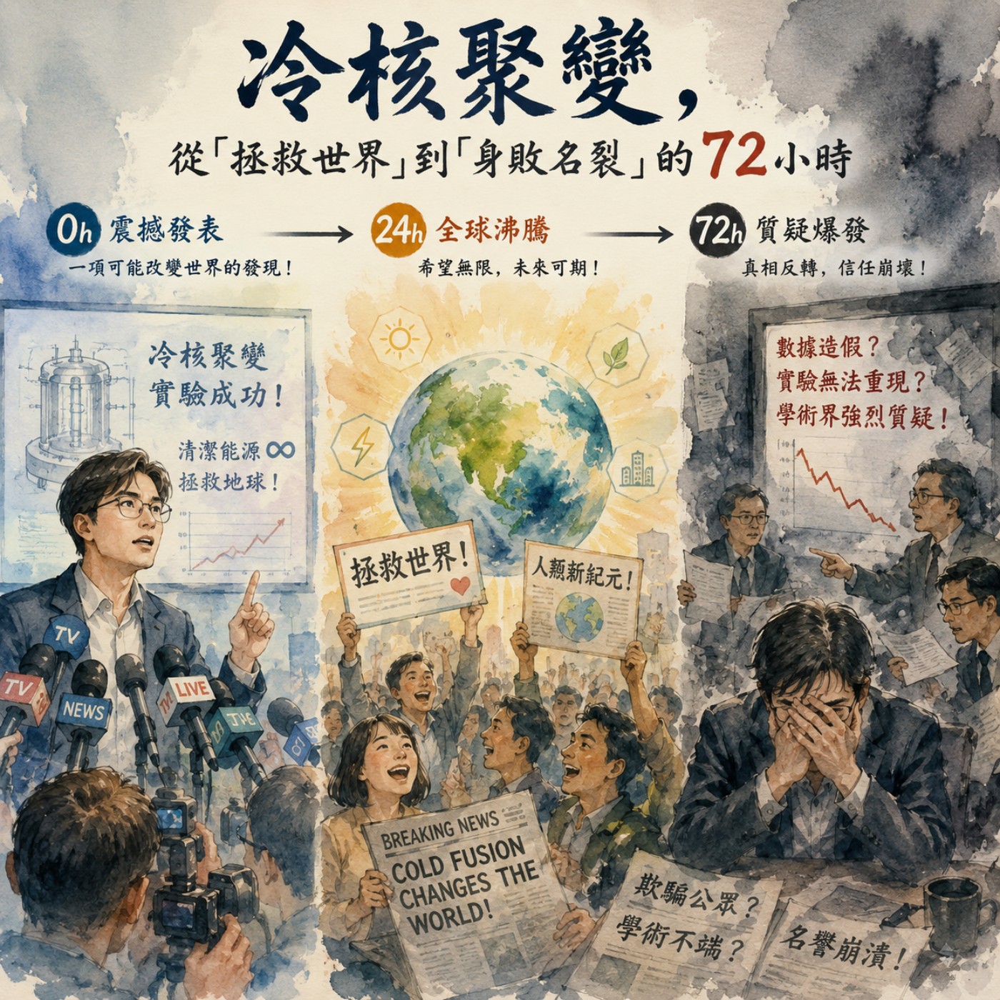 科學奇案--從拯救世界，到身敗名裂的72小時 episode artwork