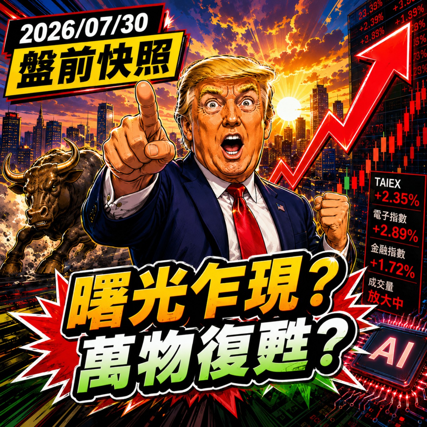 【2026/07/30】盤前快照：曙光乍現？萬物復甦？ episode artwork