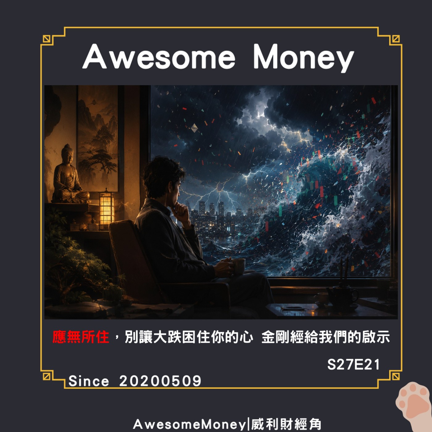 S27EP21|應無所住，別讓大跌困住你的心金剛經給我們的啟示，大跌修心課