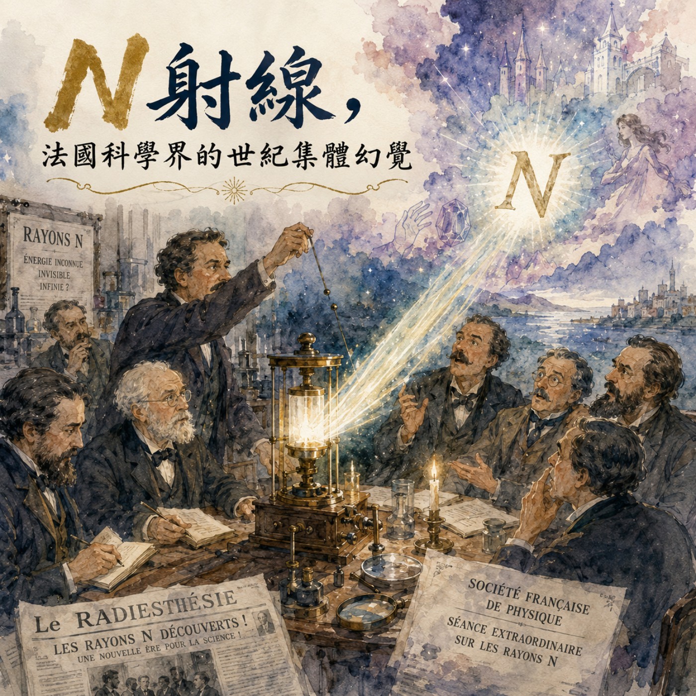 N射線，法國科學界的世紀集體幻覺 episode artwork