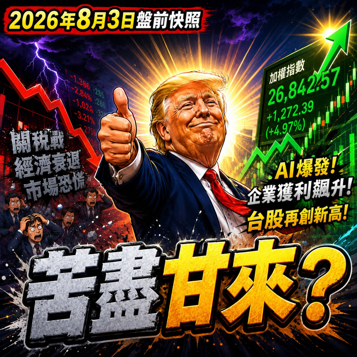 【2026/08/03】盤前快照：苦盡甘來？ episode artwork