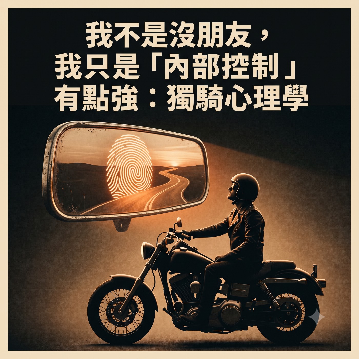 我不是沒朋友，我只是「內部控制」有點強：獨騎心理學 episode artwork