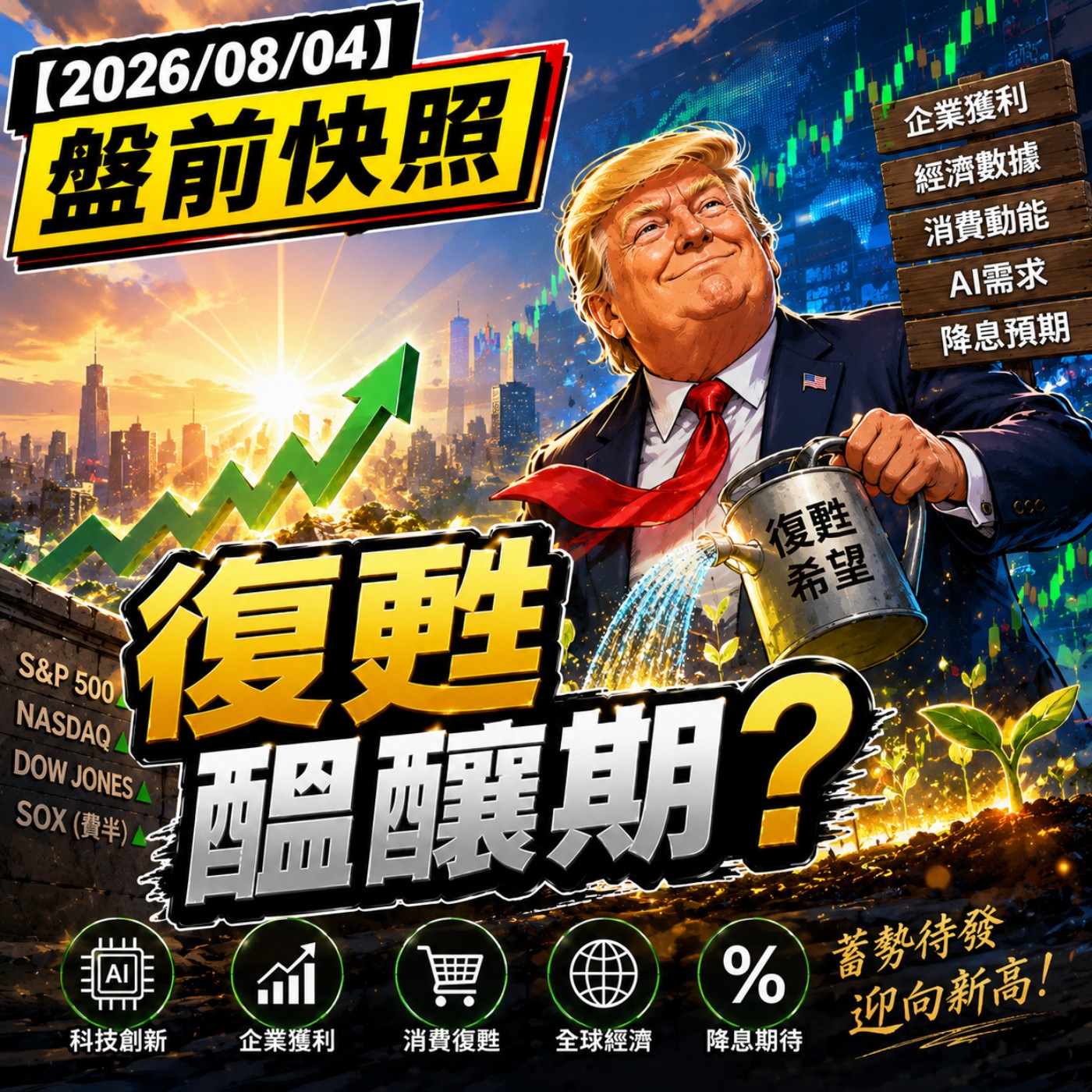 【2026/08/04】盤前快照：復甦醞釀期？ episode artwork