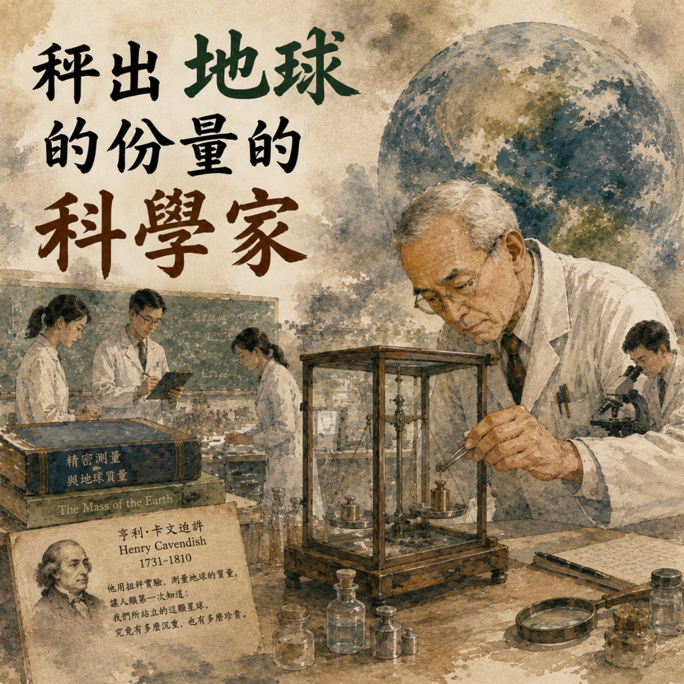 秤出地球的份量的科學家 episode artwork