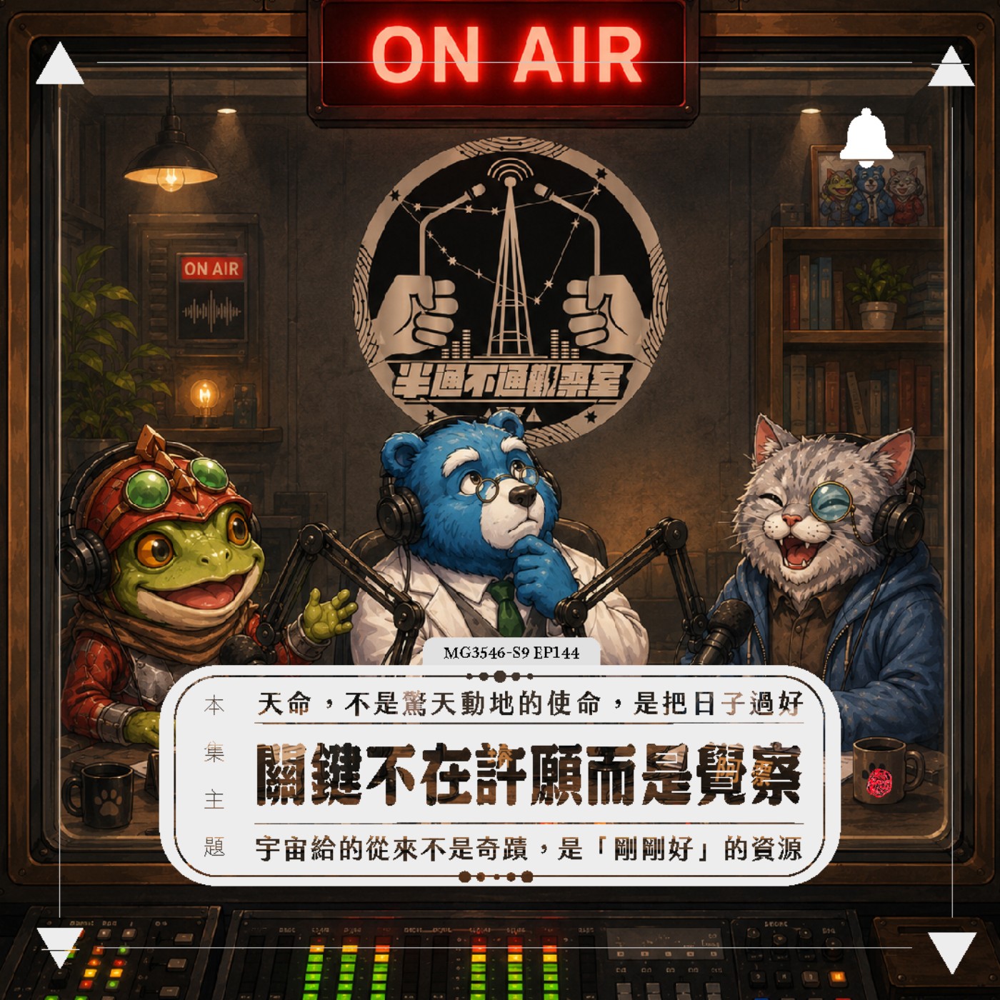 ep144 靈性覺醒不是等宇宙送禮,是學會覺察 episode artwork