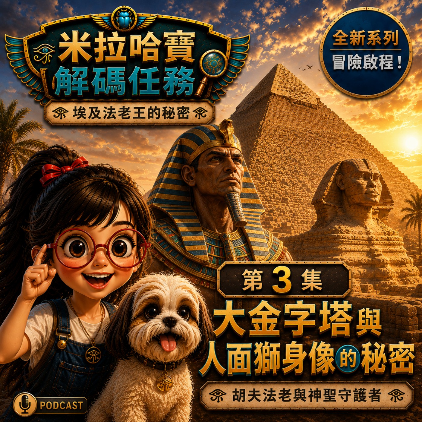 S6 EP43 米拉哈寶解碼任務｜第3集《大金字塔與人面獅身像的秘密》 episode artwork