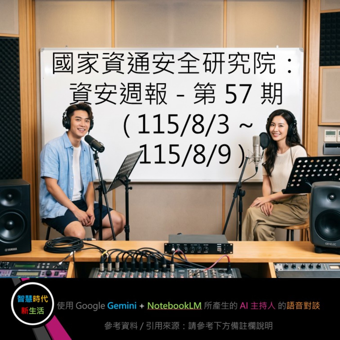 EP.430 [ Podcast ] 國家資通安全研究院：資安週報 - 第 57 期 (115/8/3 ~ 115/8/9) episode artwork