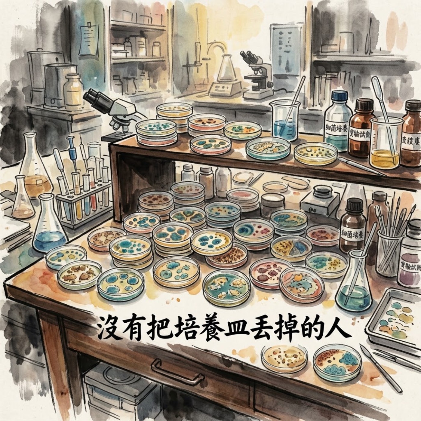 沒有把培養皿丟掉的人 episode artwork