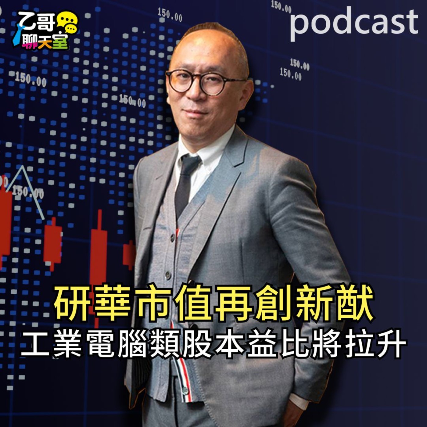 研華市值再創新猷 工業電腦類股本益比將拉升 【乙哥聊天室 EP228】 episode artwork