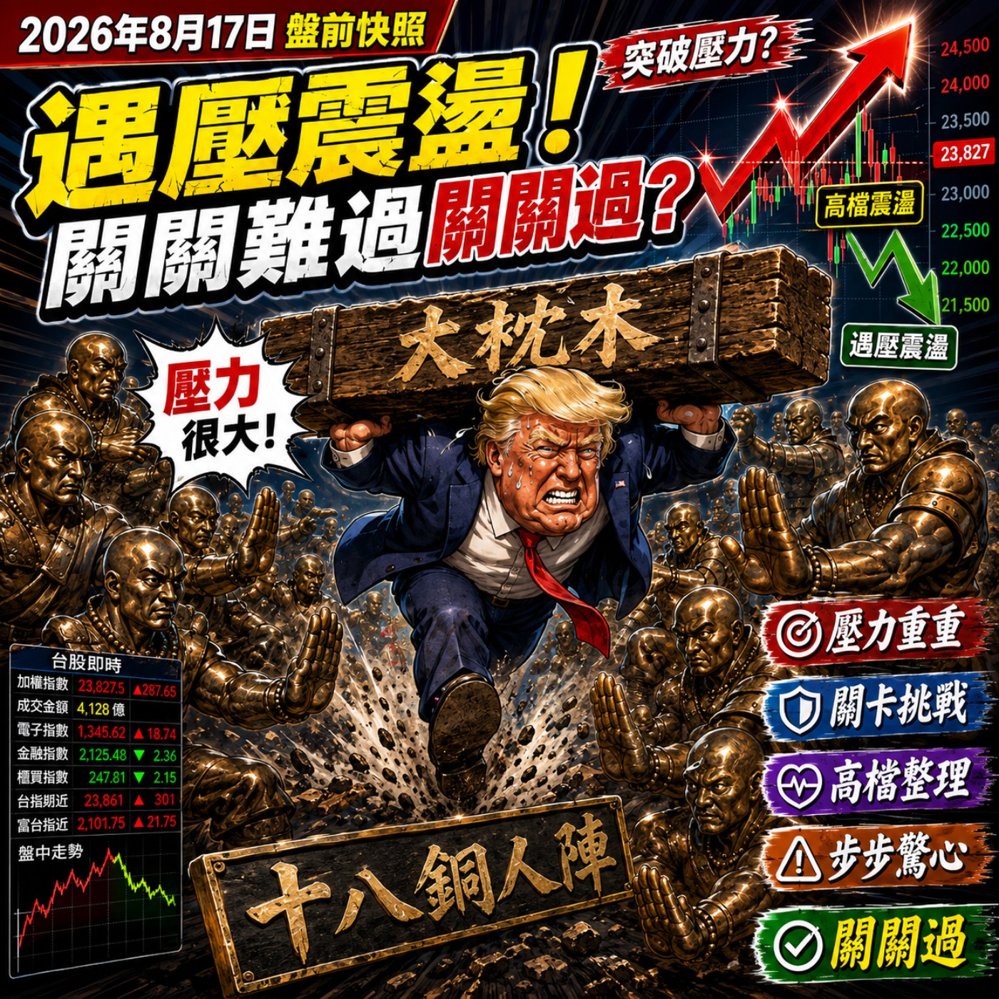 【2026/08/17】盤前快照：遇壓震盪！關關難過關關過? episode artwork