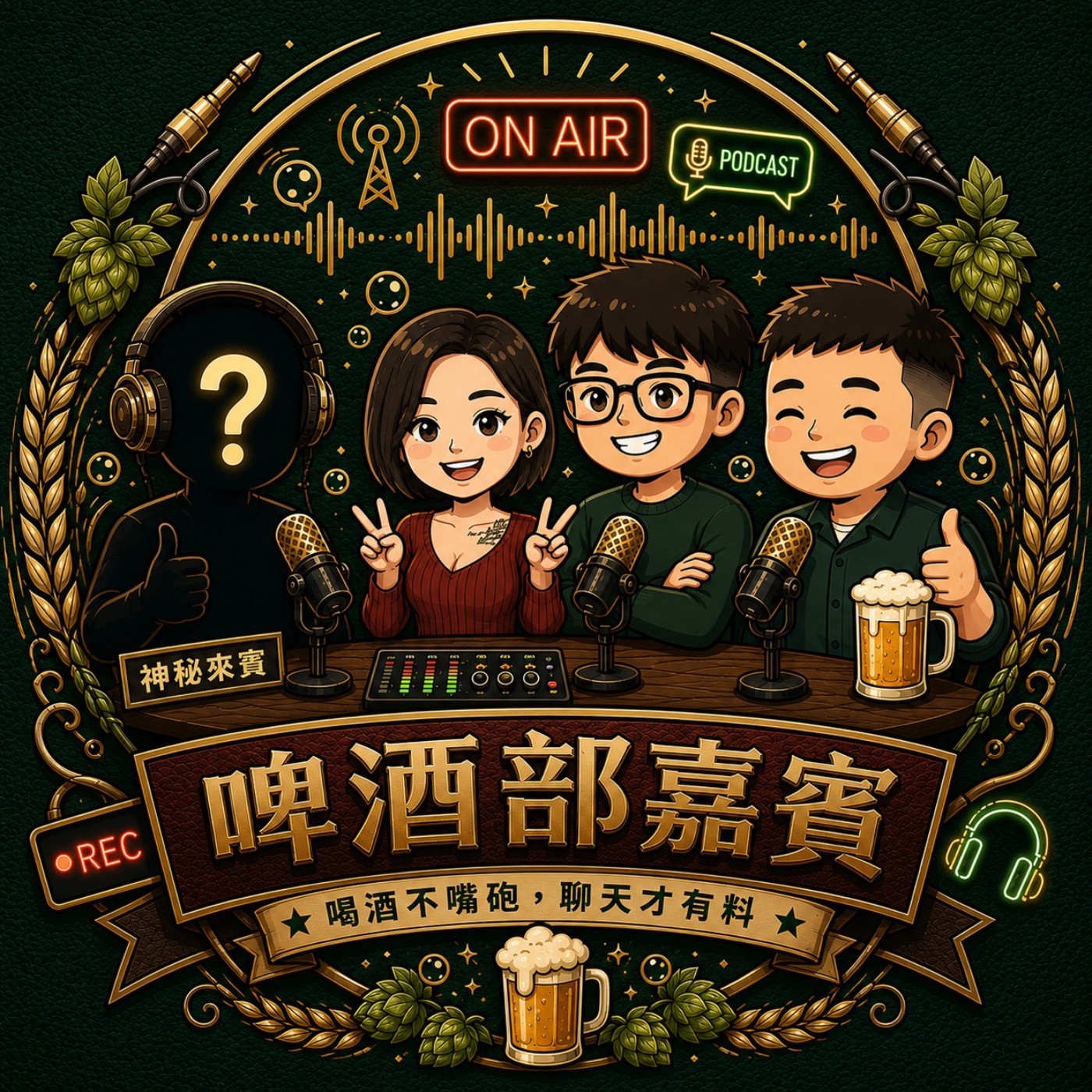 啤酒部嘉賓 podcast artwork