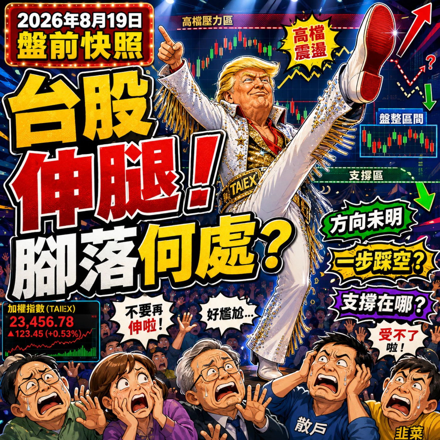 【2026/08/19】盤前快照：台股伸腿！腳落何處？ episode artwork