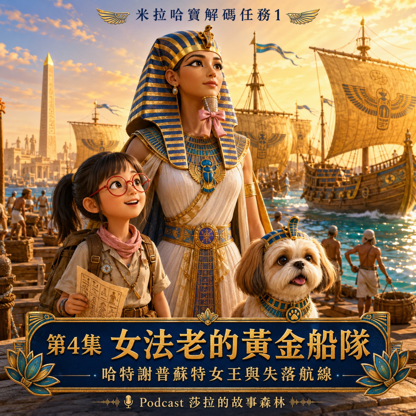 S6 EP44 米拉哈寶解碼任務｜ 第 4集《女法老的黃金船隊》 episode artwork