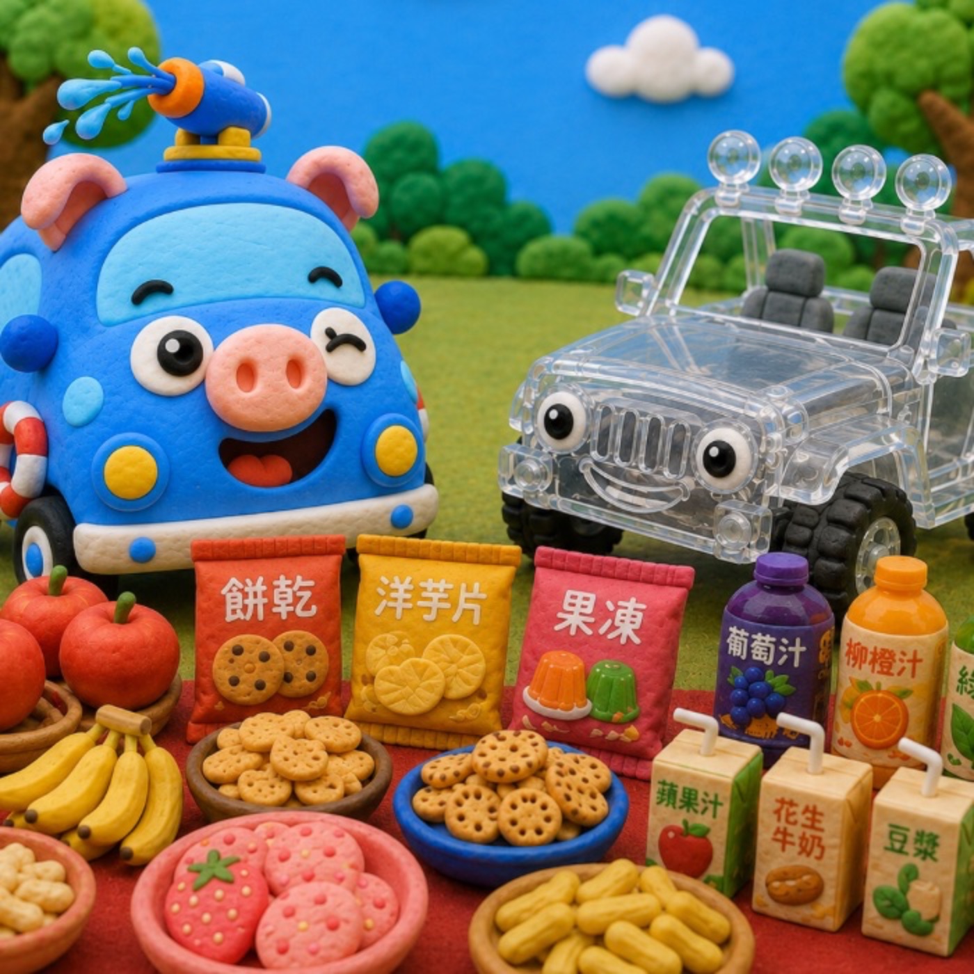 流浪小車車的零食派對|溫和版的中元節故事 episode artwork