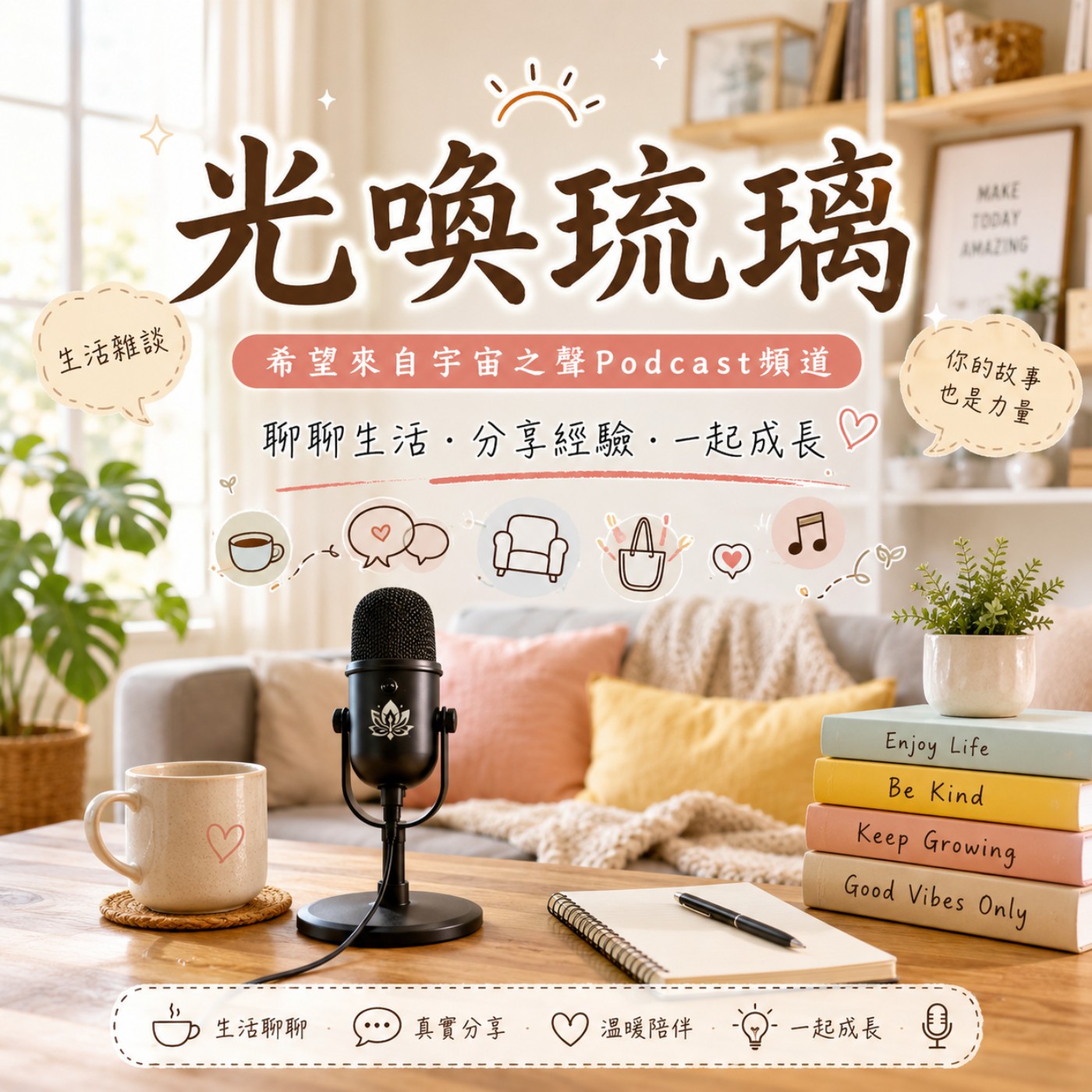 光喚琉璃: 希望來自宇宙之聲 podcast artwork