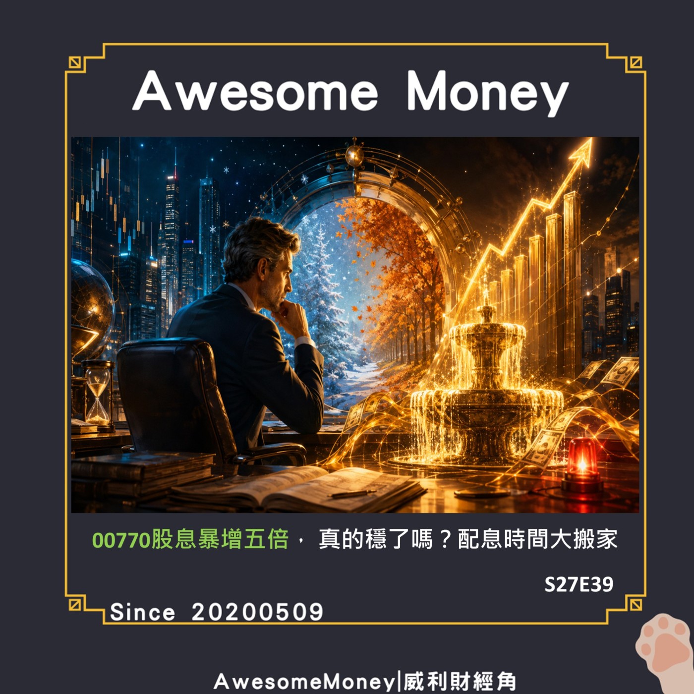 S27EP39|00770股息暴增五倍，真的穩了嗎？配息時間大搬家|威利研究室