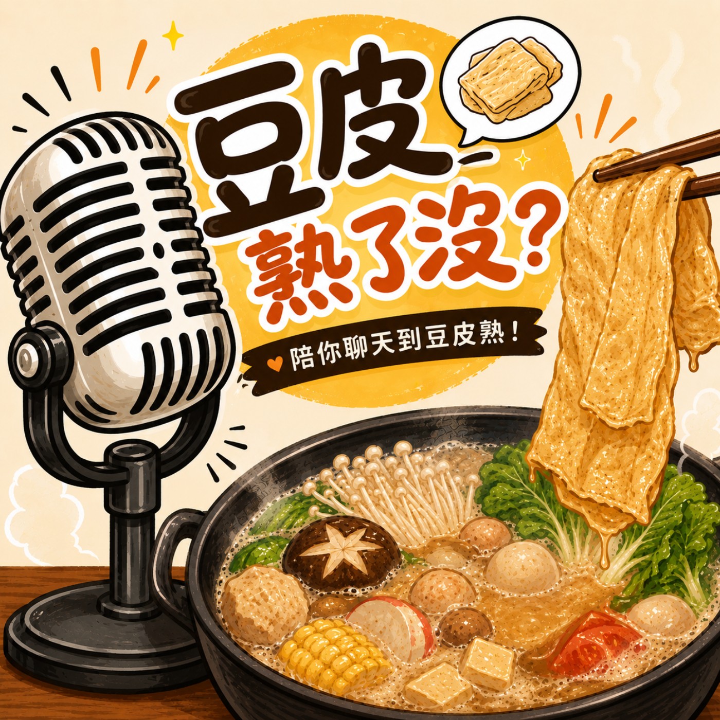豆皮熟了沒