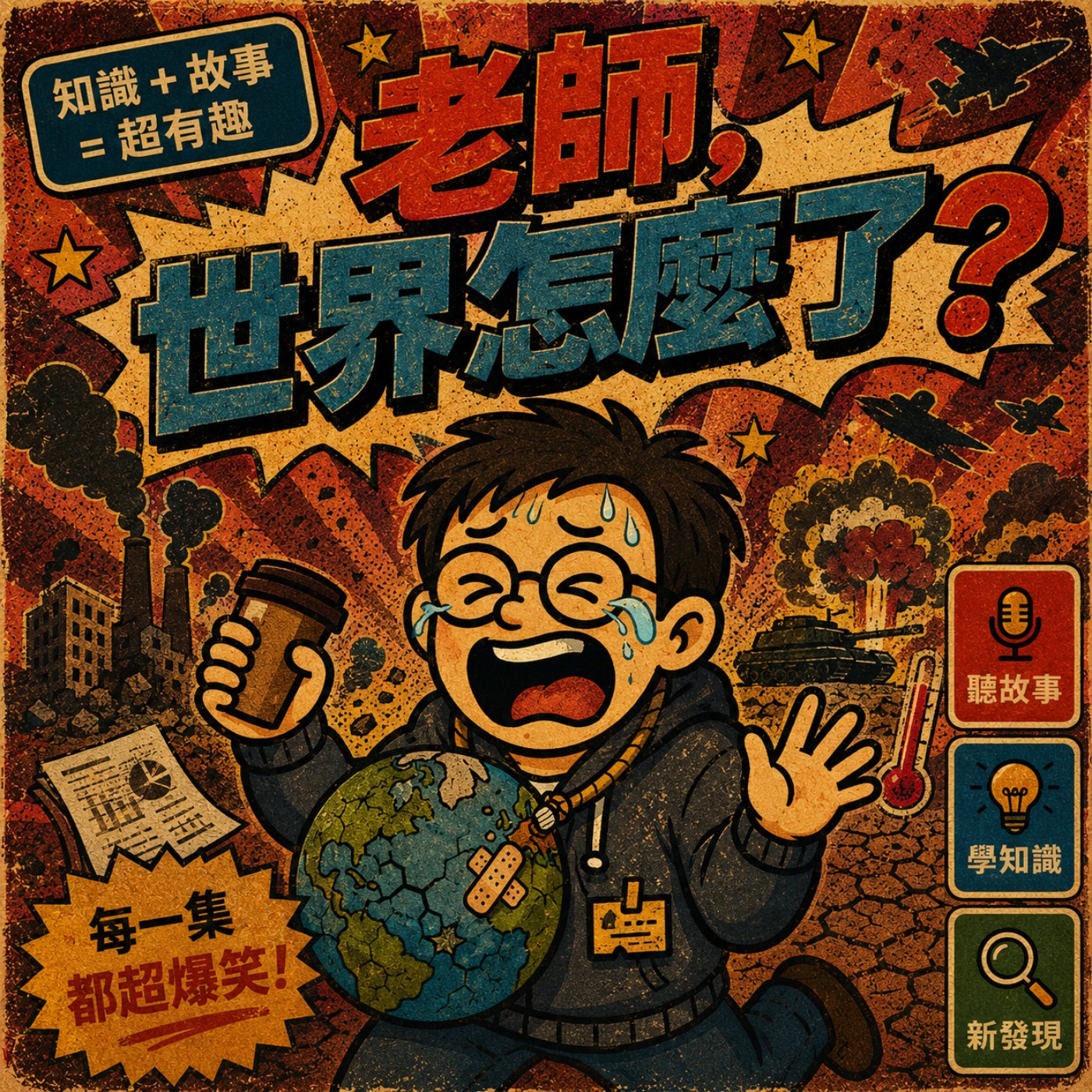《EP209|老師,世界怎麼了?》地球發燒了,我們能不能幫它退燒?|本集不正經老師倒嗓失聲指數☆☆☆☆