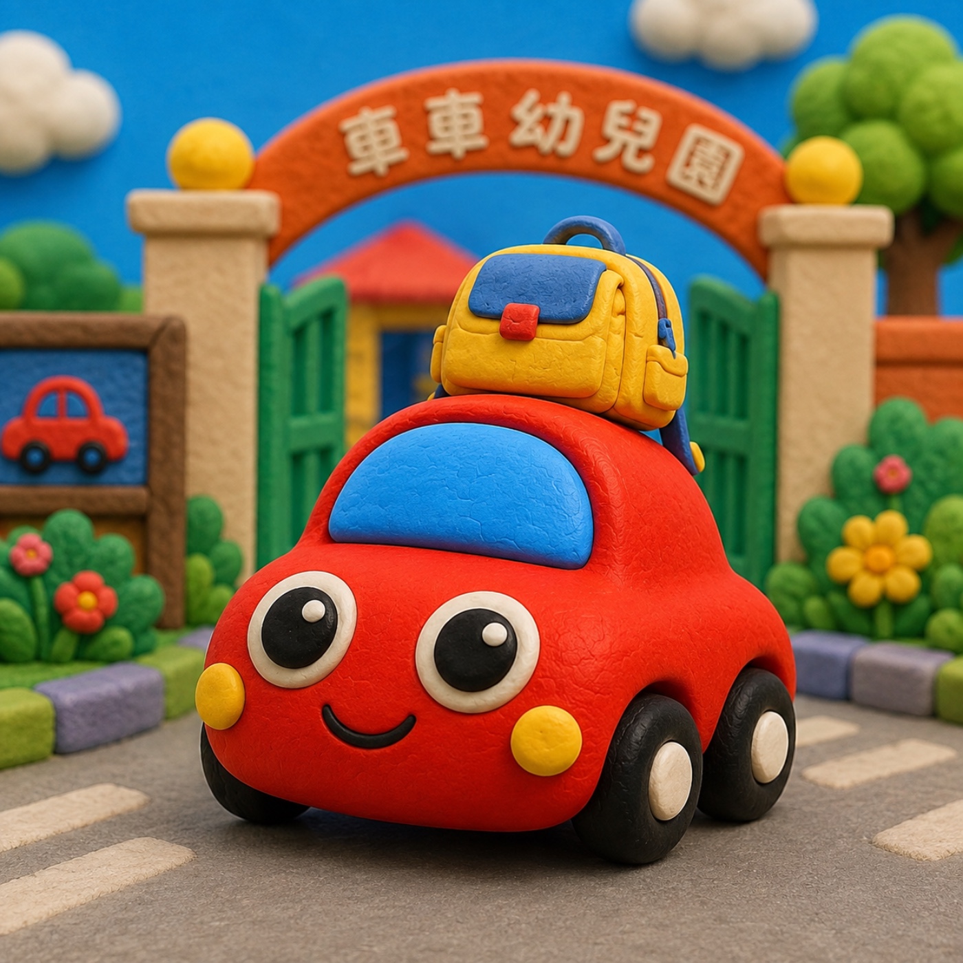 小紅豆汽車勇敢上學|想媽媽的時候怎麼辦?