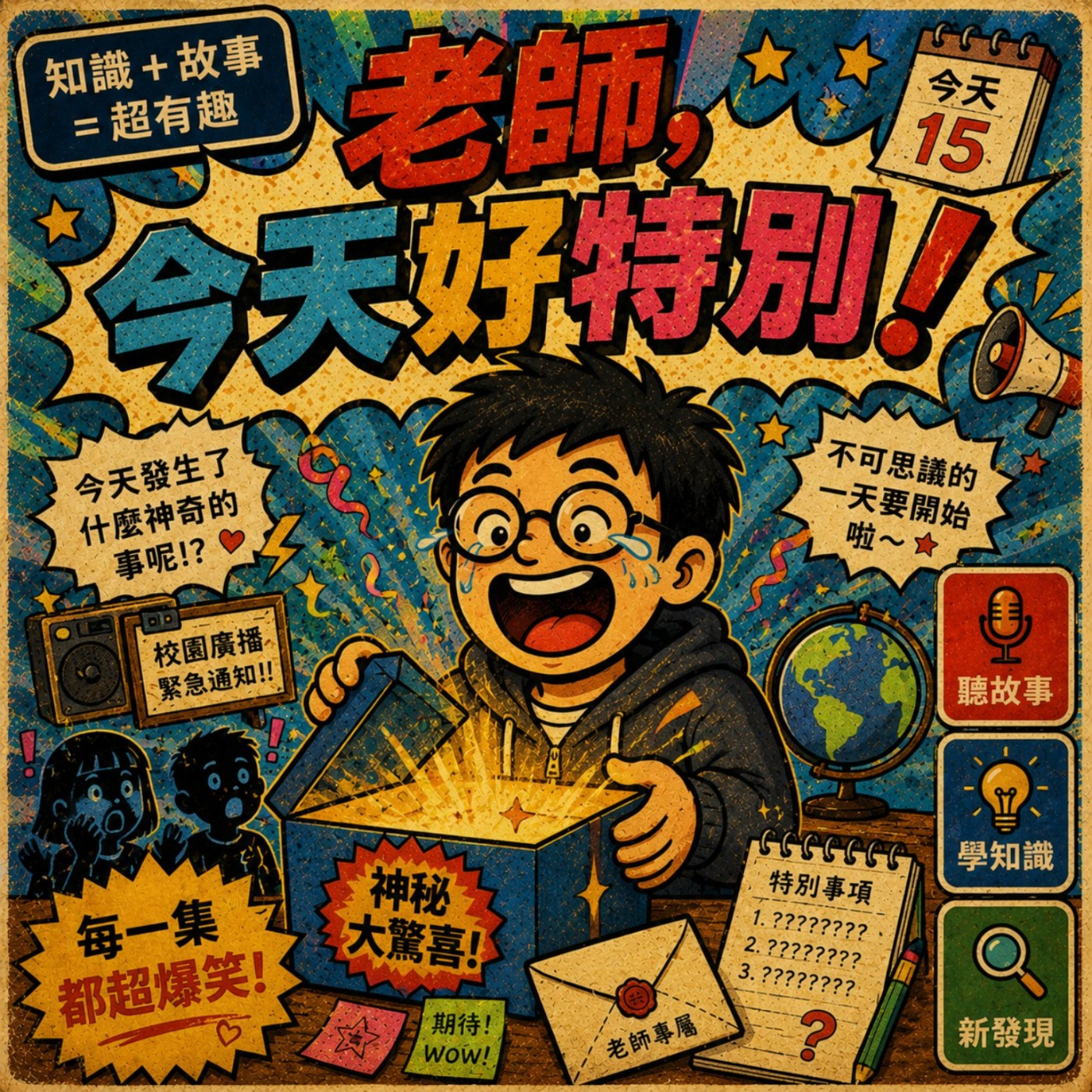《EP210|老師,今天好特別!》【下集】獅子座+八月壽星生日快樂急件快遞|本集不正經老師倒嗓失聲指數☆☆☆