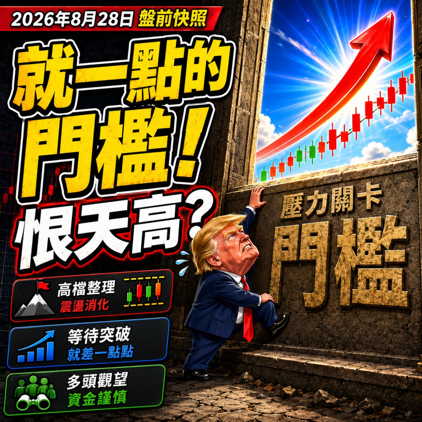 【2026/08/28】盤前快照：就一點的門檻！恨天高？ episode artwork