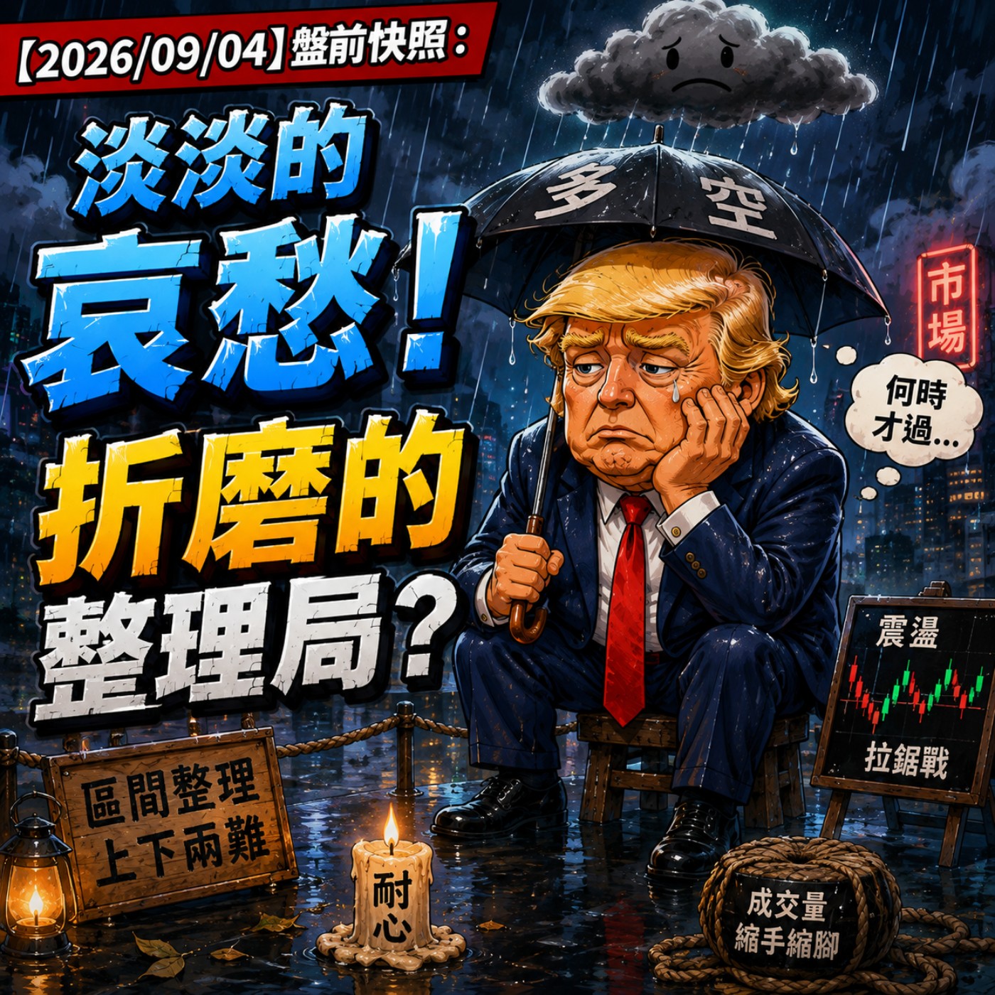 【2026/09/04】盤前快照：淡淡的哀愁！折磨的整理局？ episode artwork