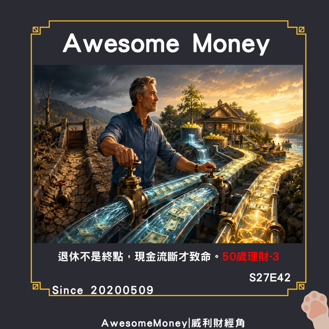S27EP42|退休不是終點,現金流斷才致命50歲理財3,退休提款戰|威利研究室